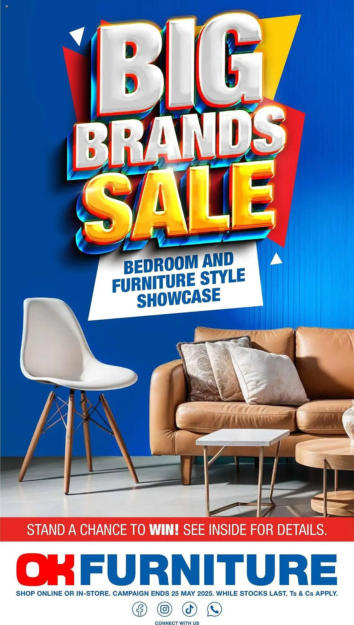 OK Furniture catalogue from 1 April to 25 May 2025 - Catalogue Page 1