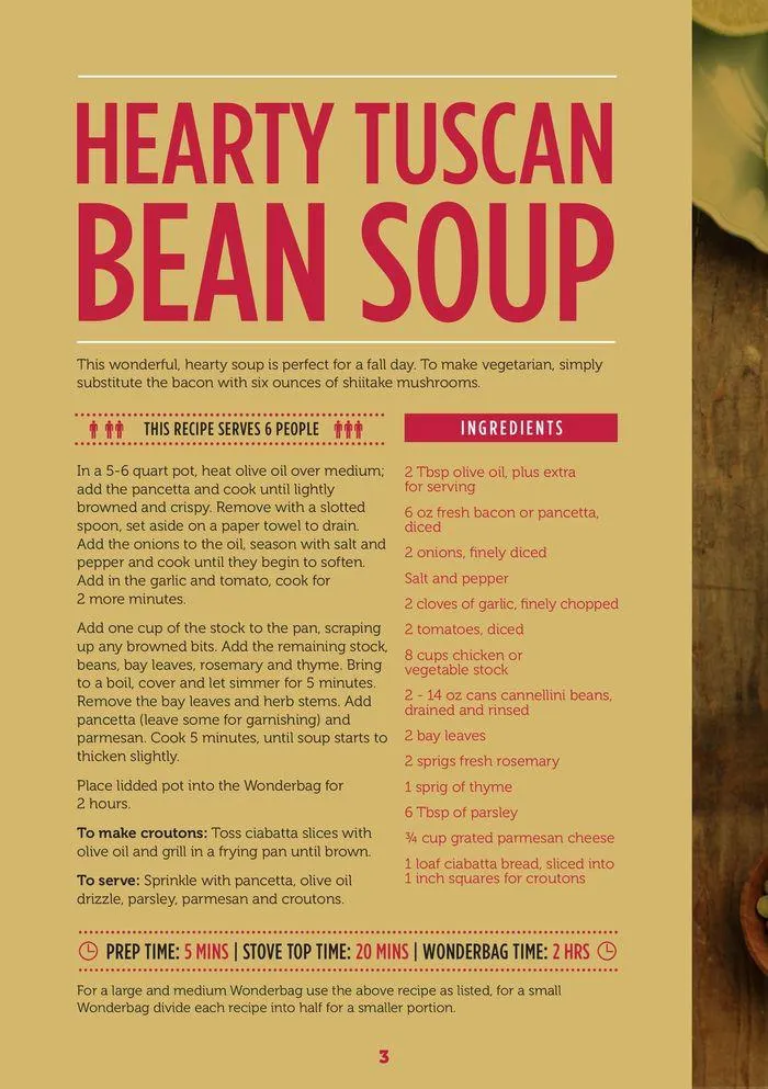 Wonderbag Recipe Book from 8 January to 30 June 2024 - Catalogue Page 4