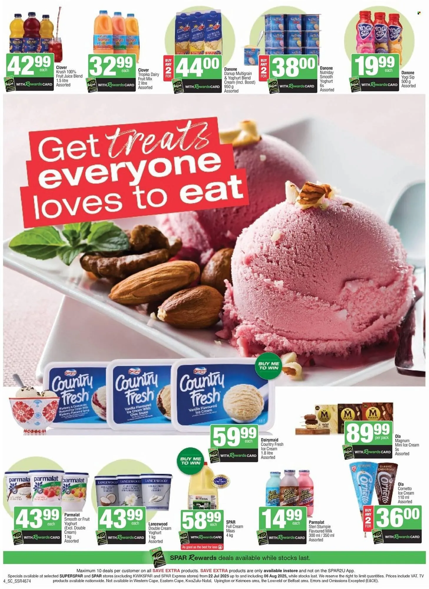 Spar catalogue from 22 July to 7 August 2025 - Catalogue Page 4