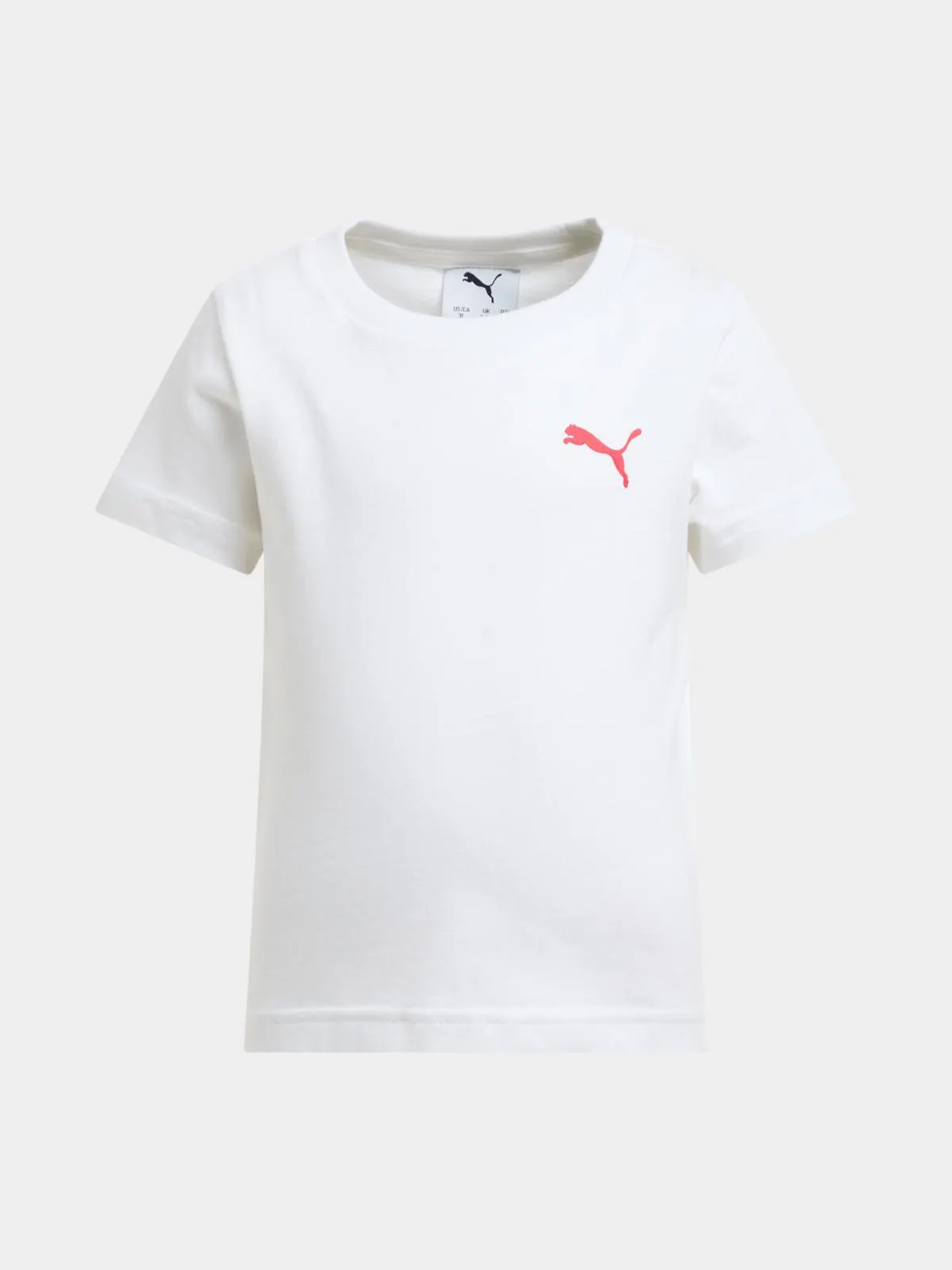 Puma Girls White Boxy T-Shirt