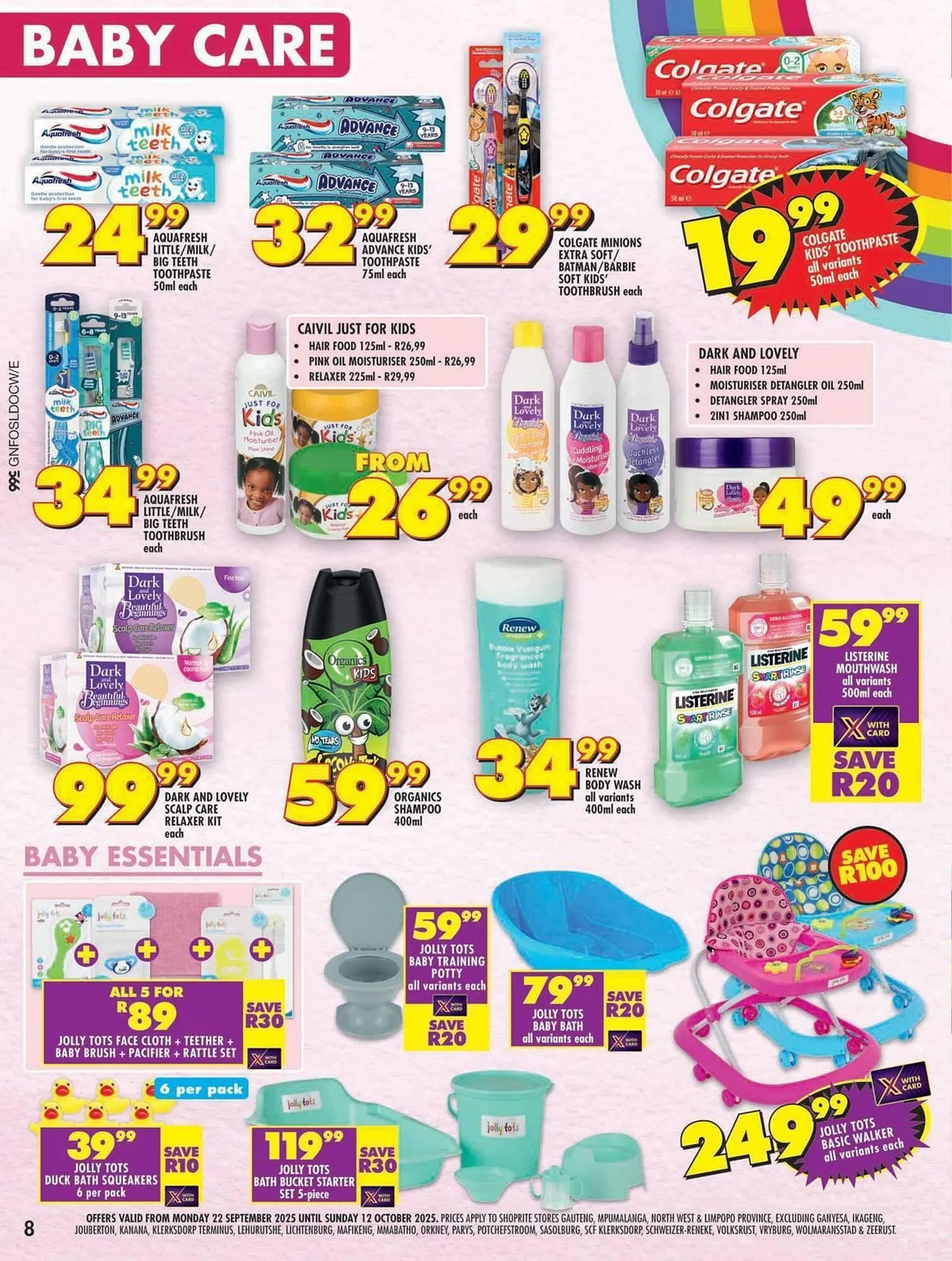Shoprite catalogue from 22 September to 12 October 2025 - Catalogue Page 8