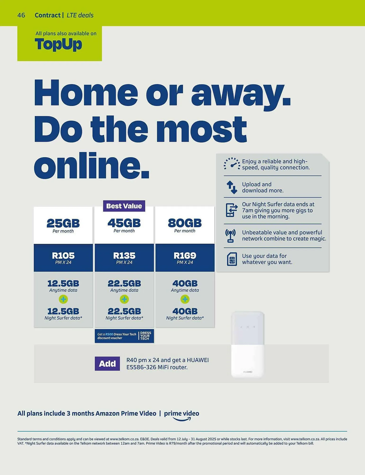 Telkom catalogue from 12 July to 31 August 2025 - Catalogue Page 42