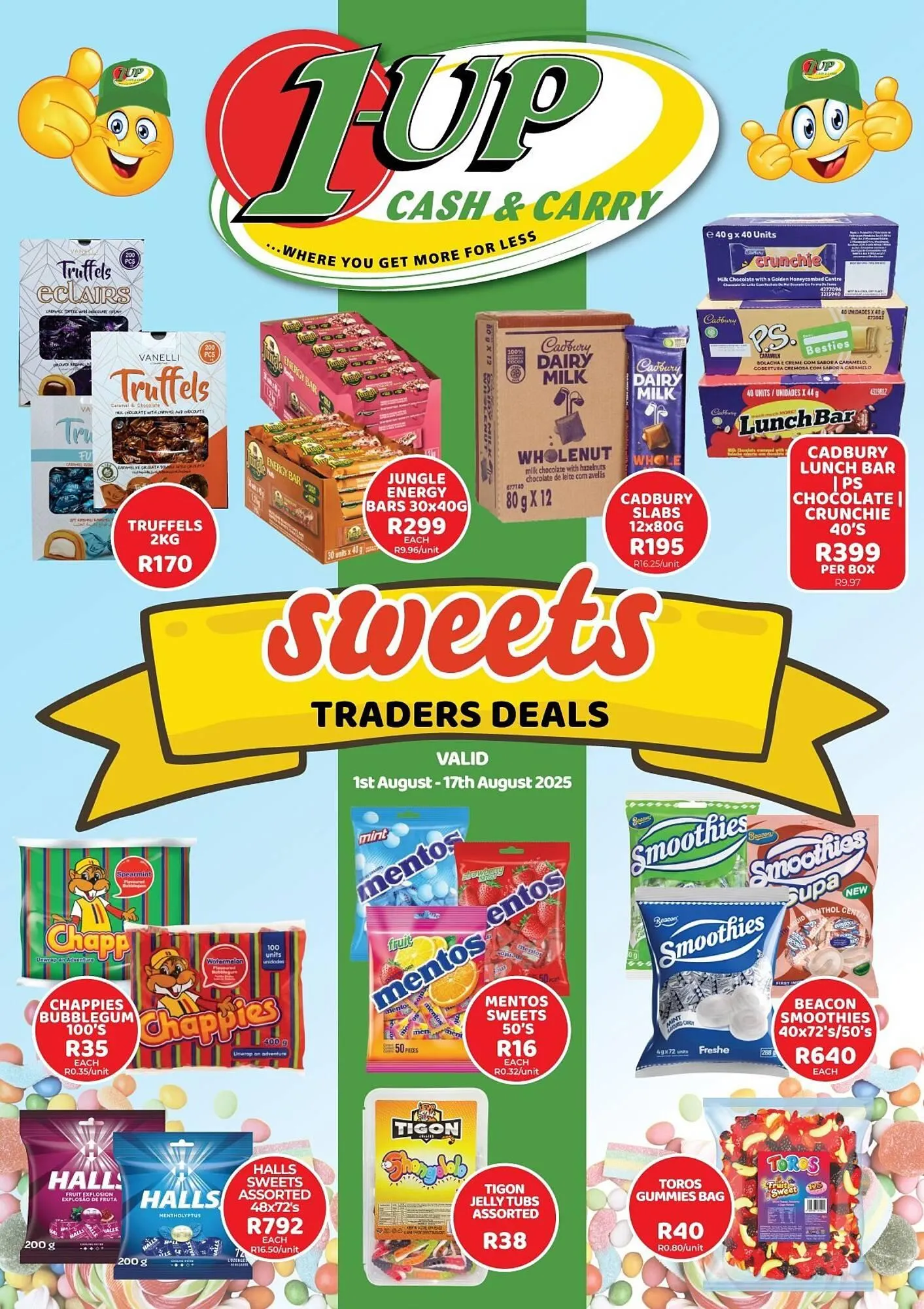 1UP catalogue from 1 August to 17 August 2025 - Catalogue Page 1