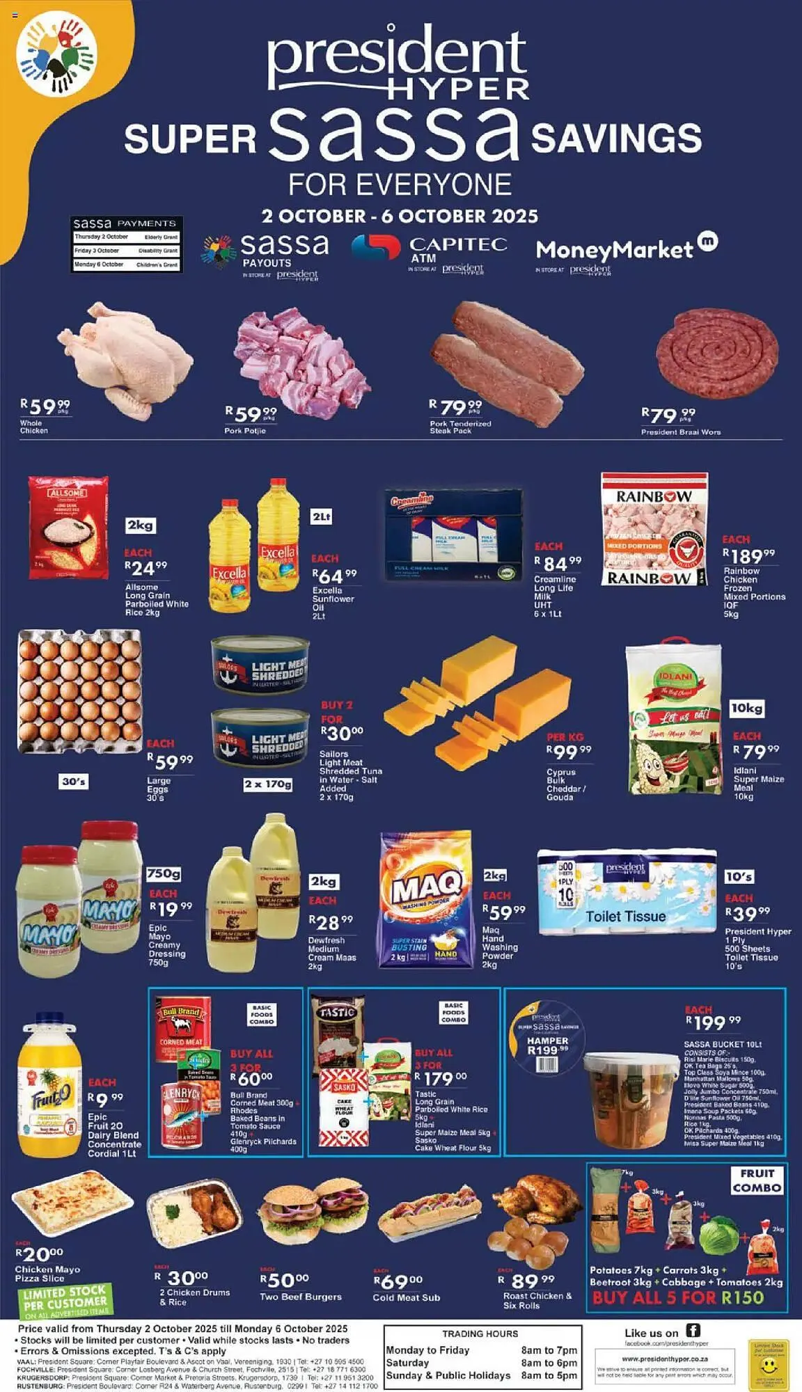 President Hyper catalogue from 2 October to 6 October 2025 - Catalogue Page 1