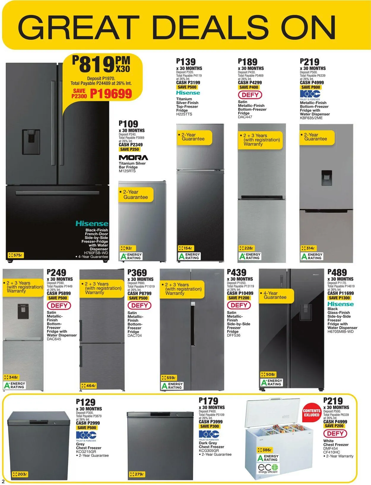 OK Furniture Current catalogue from 23 March to 6 April 2025 - Catalogue Page 2