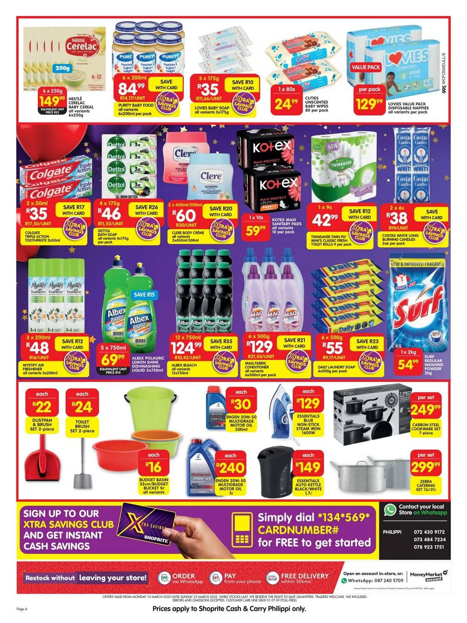 Shoprite catalogue from 10 March to 23 March 2025 - Catalogue Page 4