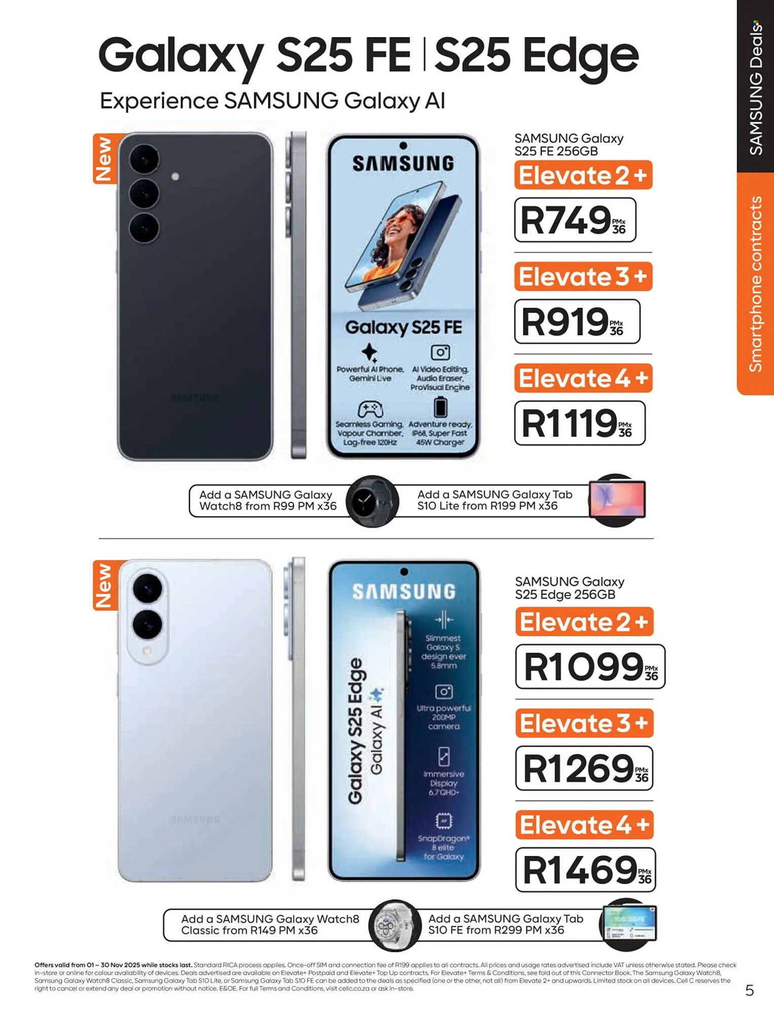 Cell C catalogue from 1 November to 30 November 2025 - Catalogue Page 7