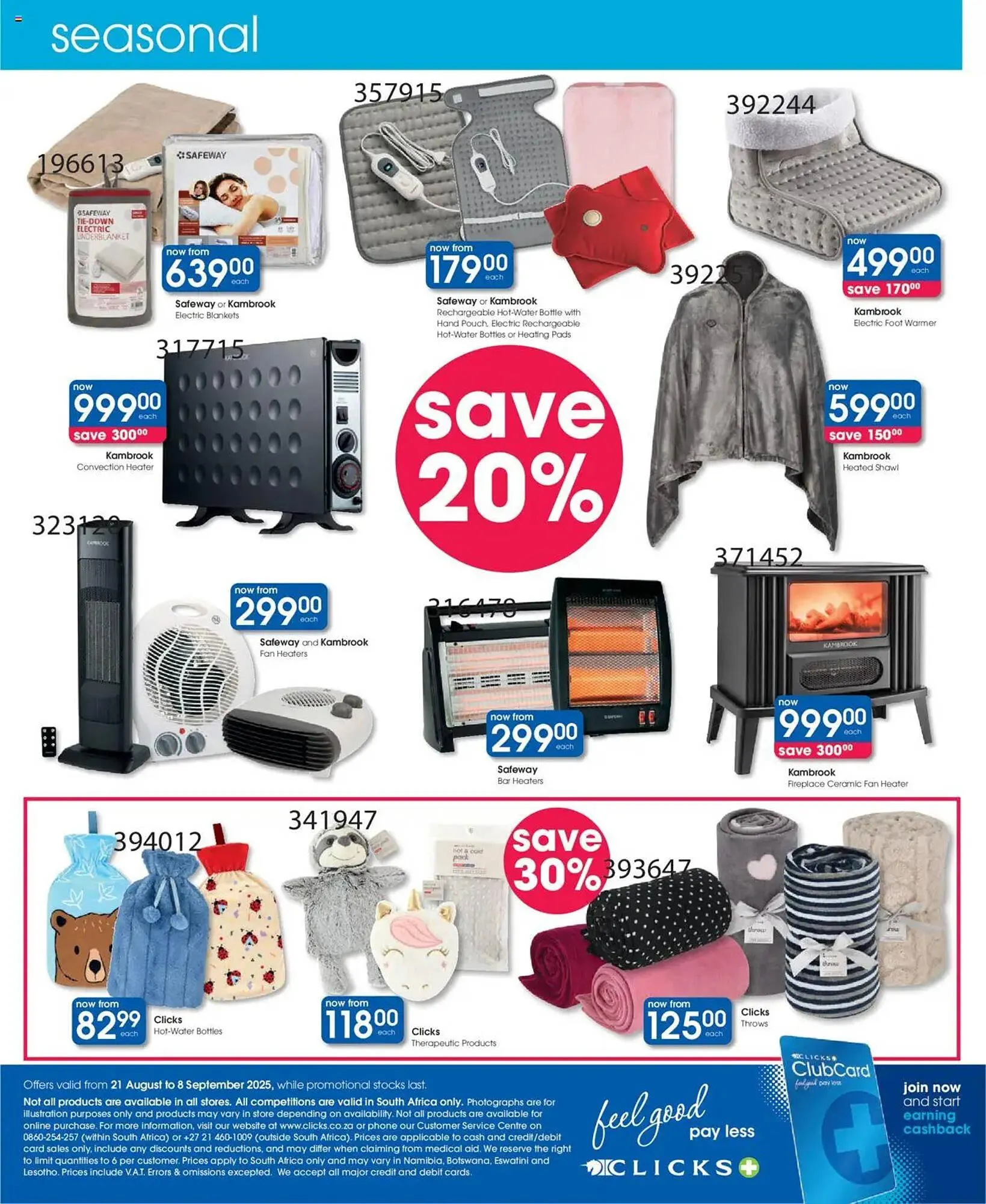 Clicks catalogue from 21 August to 8 September 2025 - Catalogue Page 48