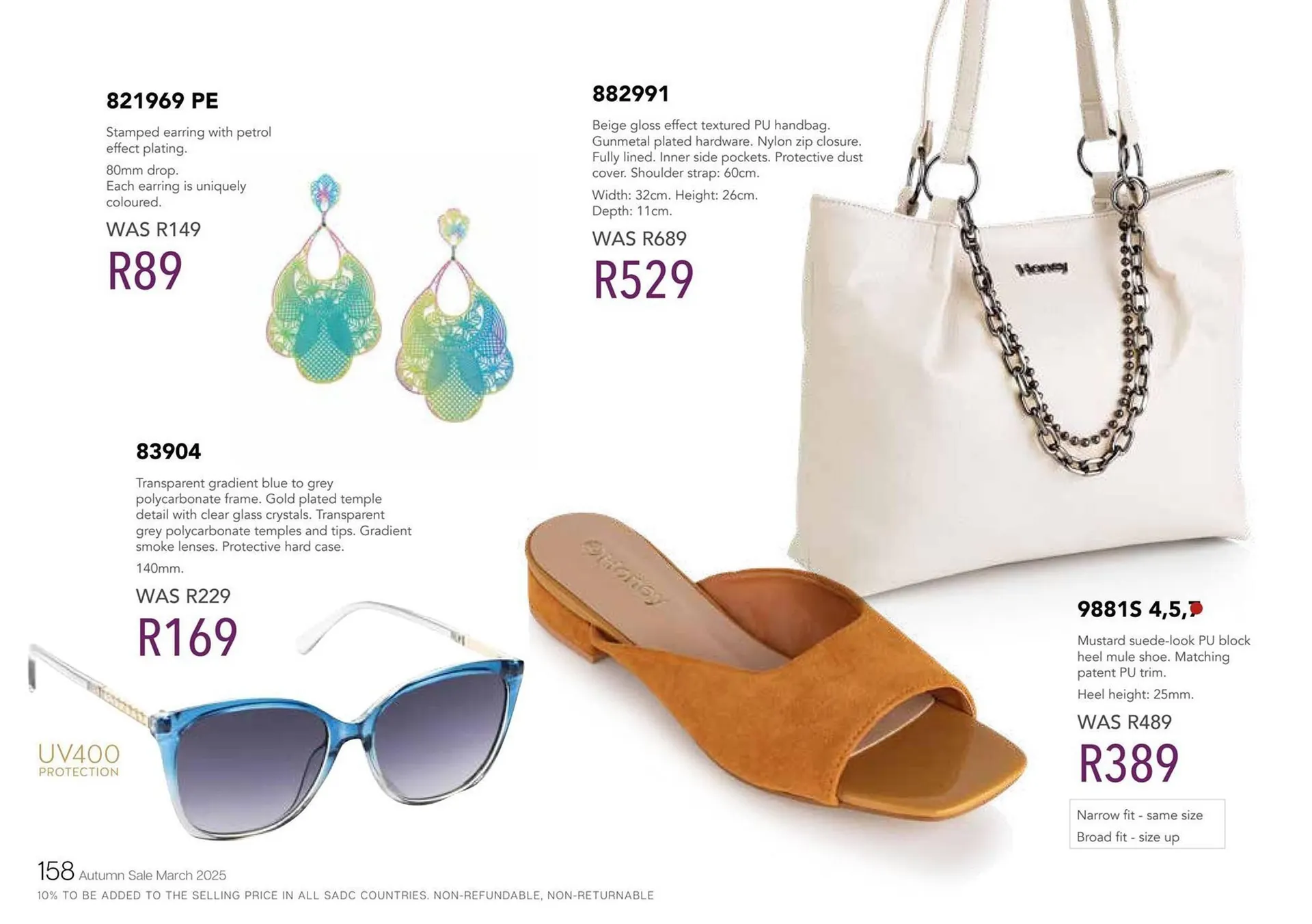 Honey Fashion Accessories catalogue from 7 May to 20 May 2025 - Catalogue Page 160