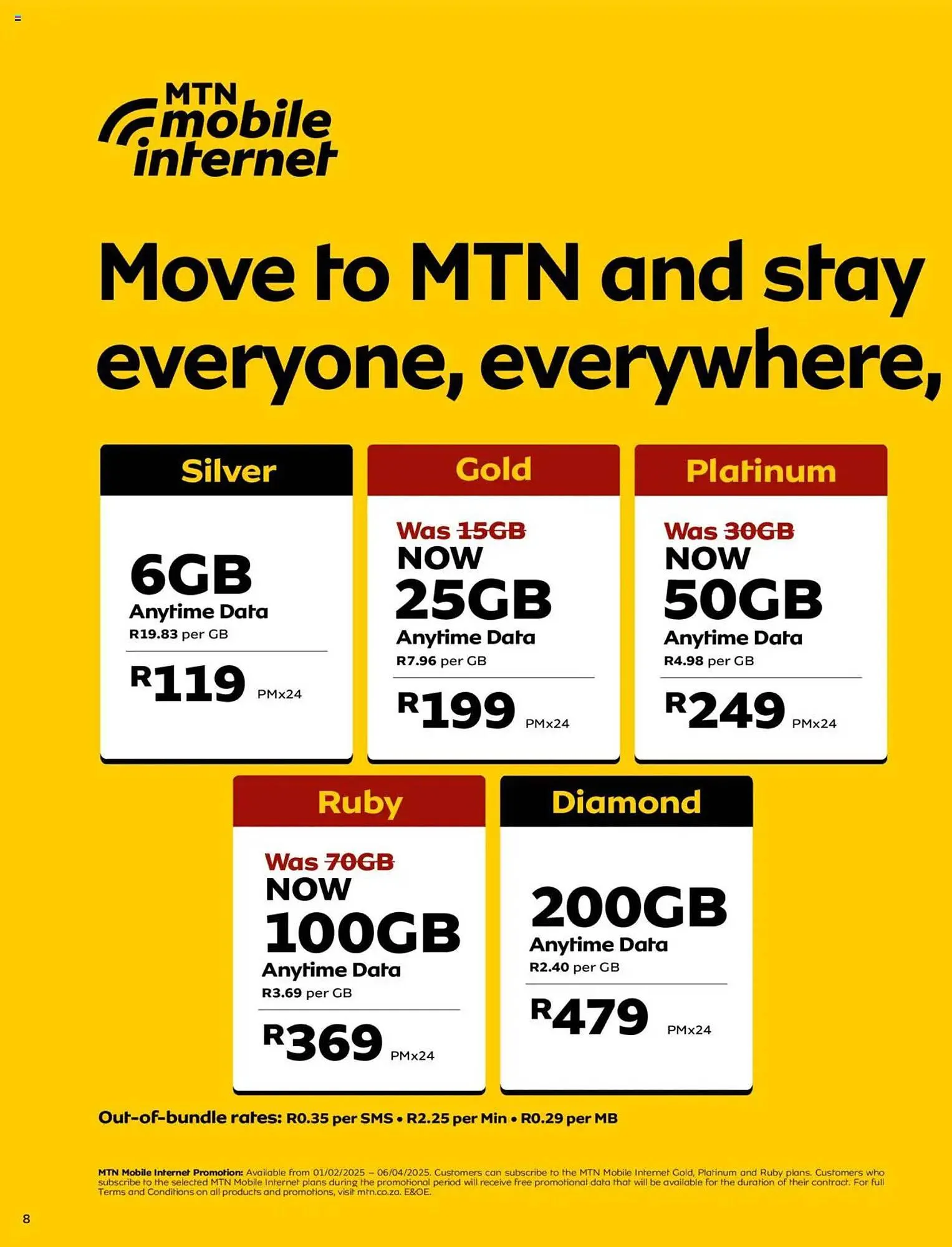 MTN catalogue from 1 February to 6 March 2025 - Catalogue Page 8