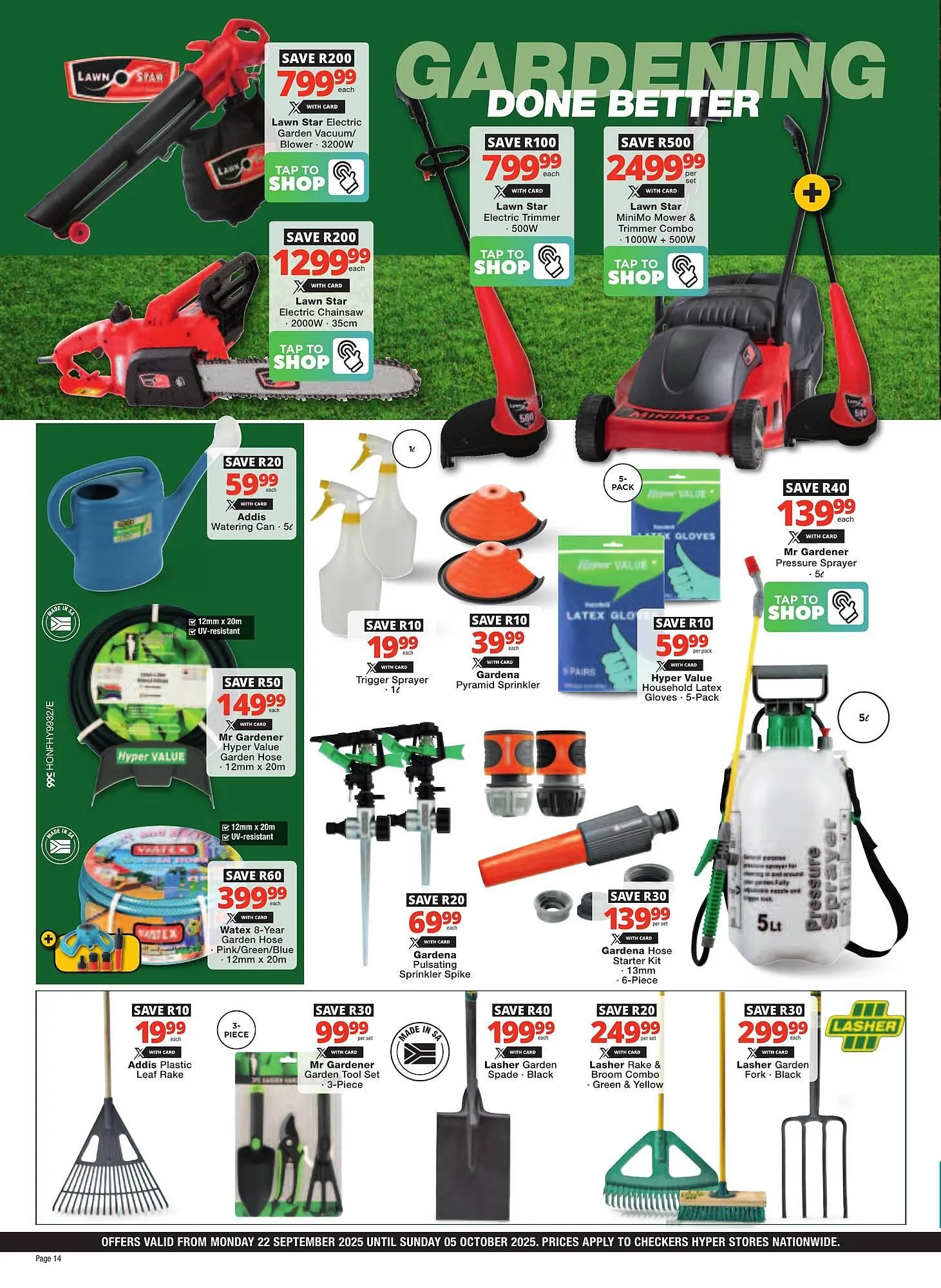 Checkers catalogue from 25 September to 5 October 2025 - Catalogue Page 14
