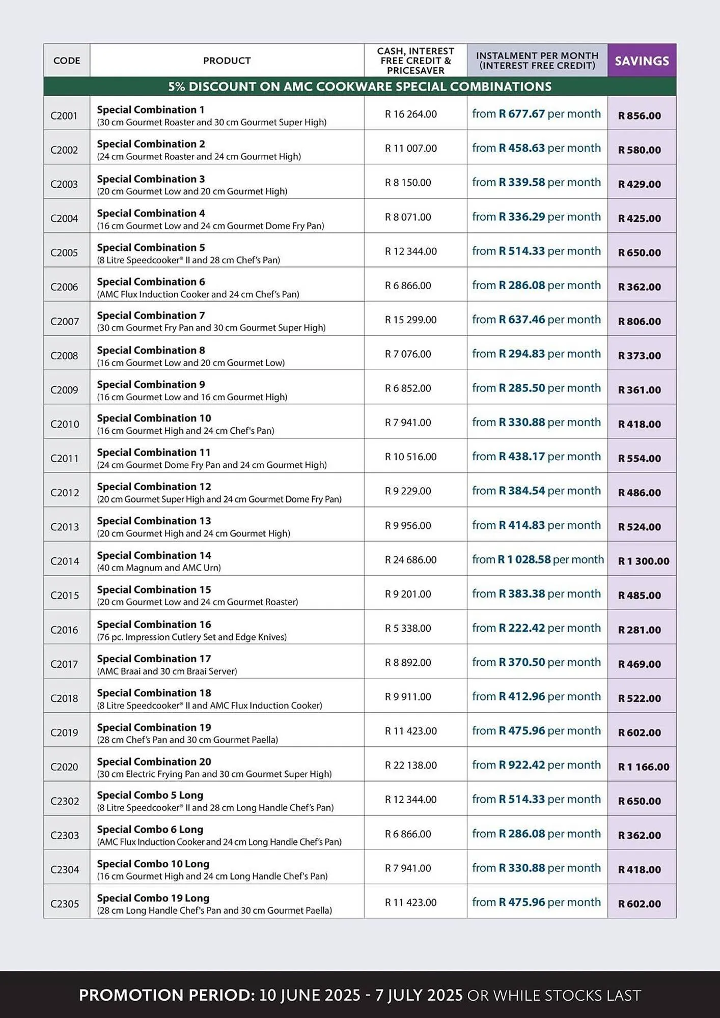 AMC Cookware catalogue from 12 June to 7 July 2025 - Catalogue Page 8