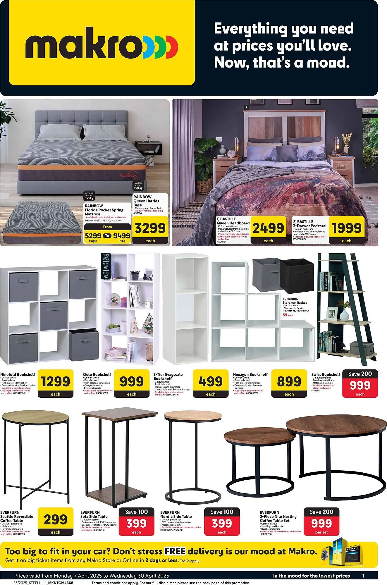 Makro catalogue from 7 April to 30 April 2025 - Catalogue Page 1