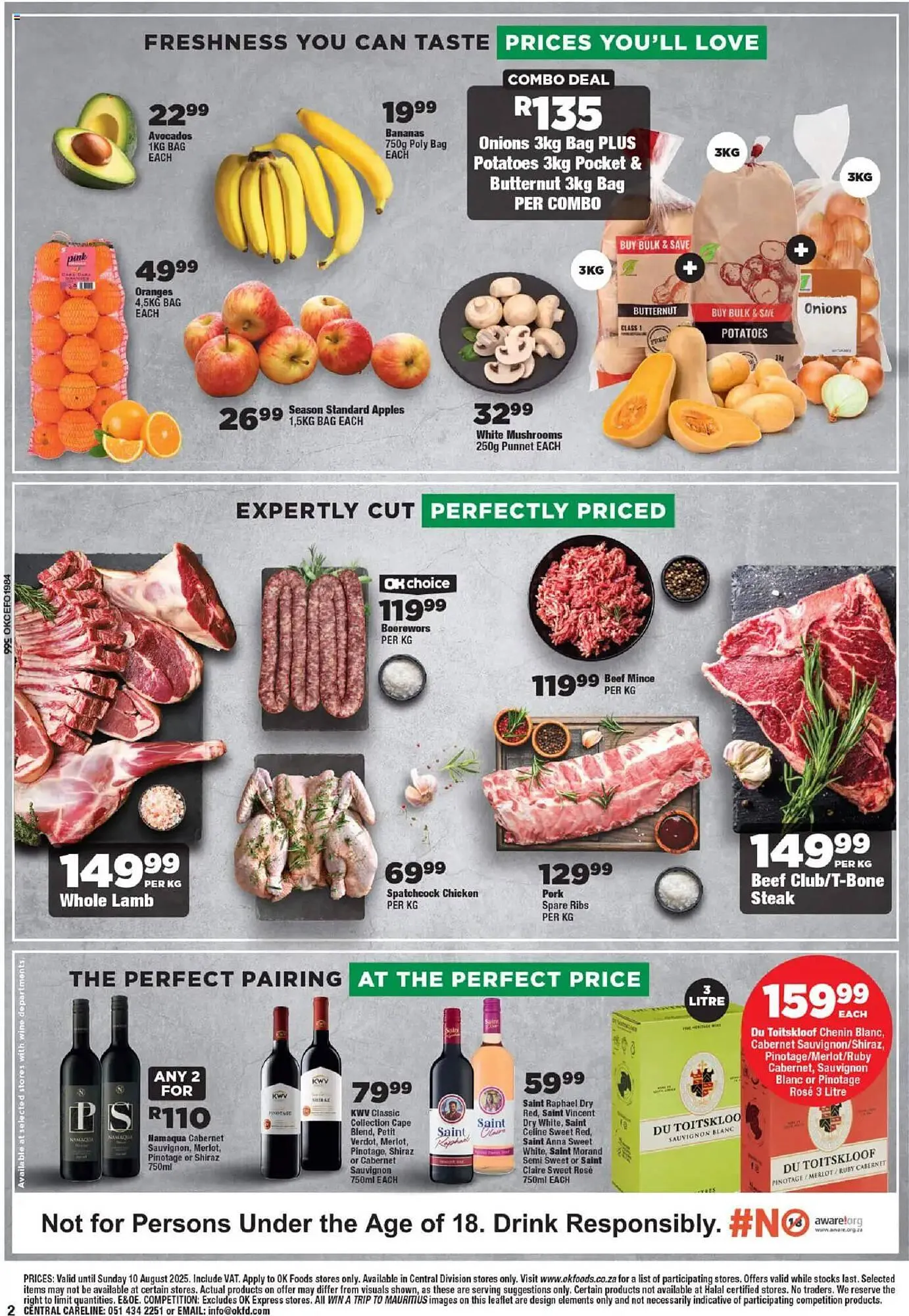 OK Foods catalogue from 23 July to 10 August 2025 - Catalogue Page 2