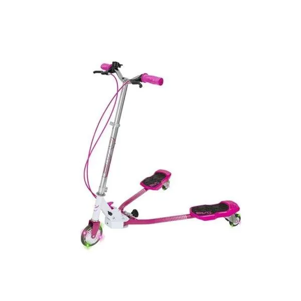 Evo Light Up Junior V-Flex Scooter - Pink
