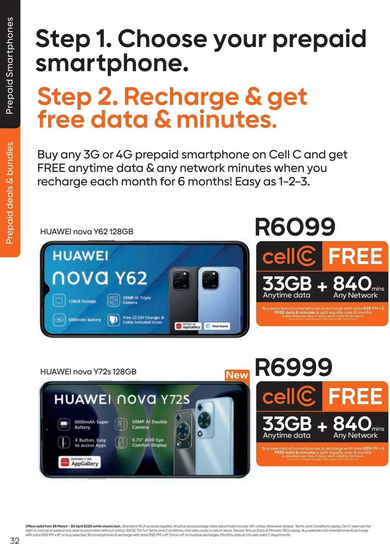 Cell C Current catalogue from 27 March to 10 April 2025 - Catalogue Page 32