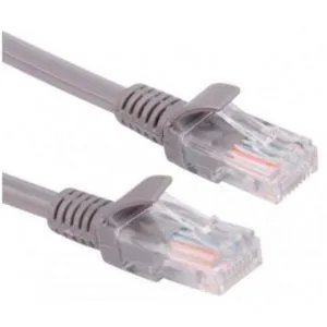 LINKQNET 10M CAT5E MOULDED FLYLEAD GREY
