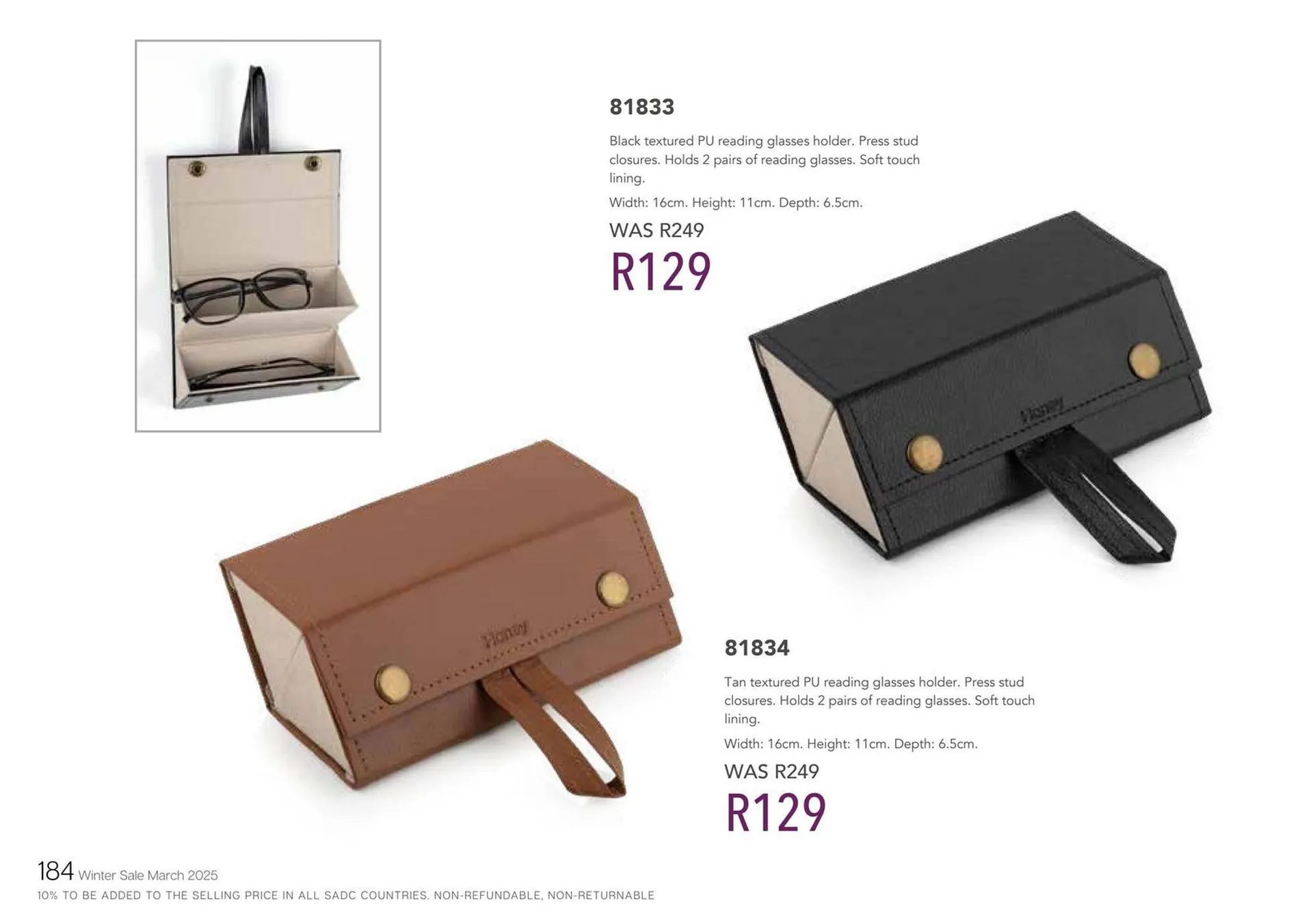 Honey Fashion Accessories catalogue from 21 March to 3 April 2025 - Catalogue Page 186