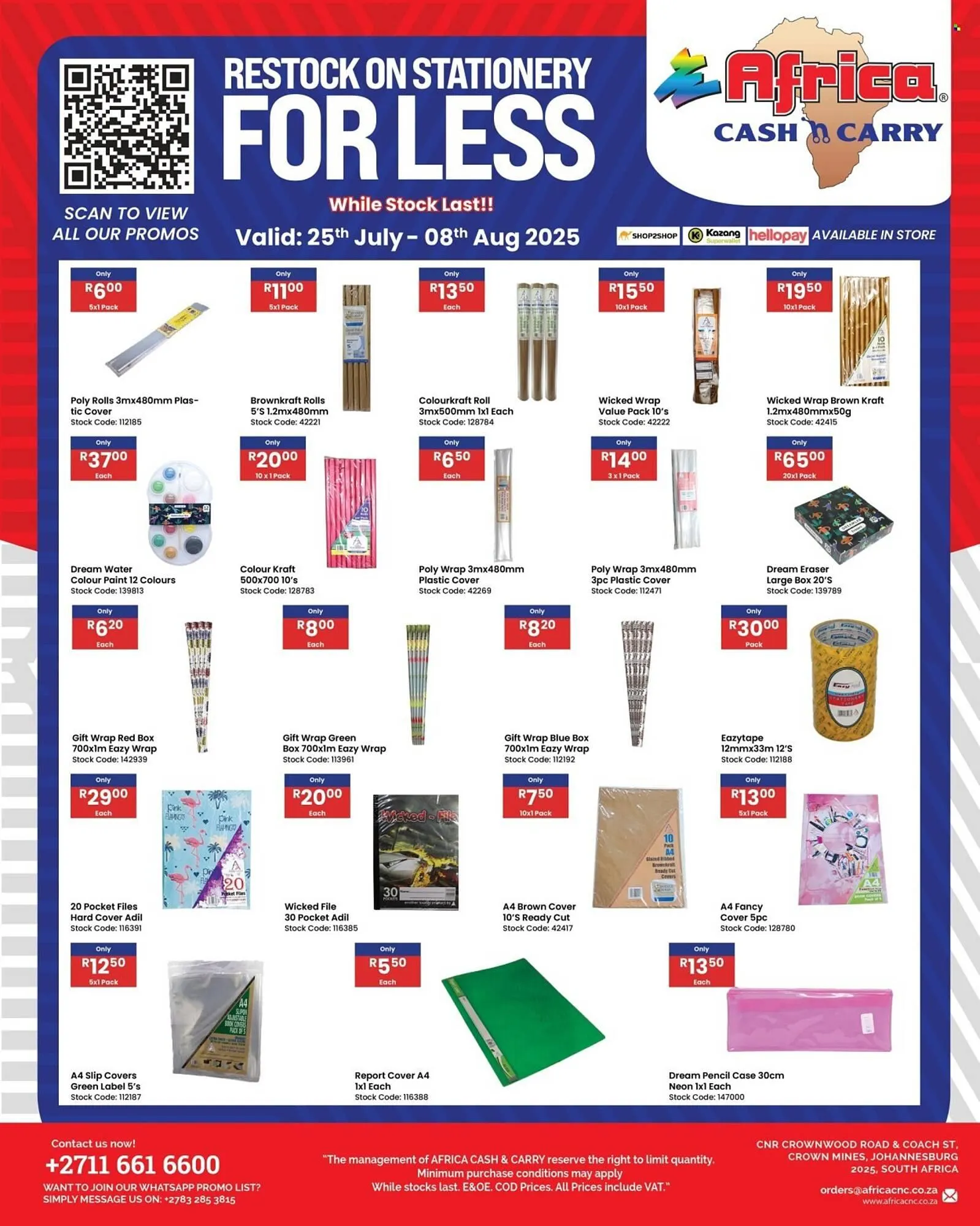 Africa Cash and Carry catalogue from 25 July to 8 August 2025 - Catalogue Page 10