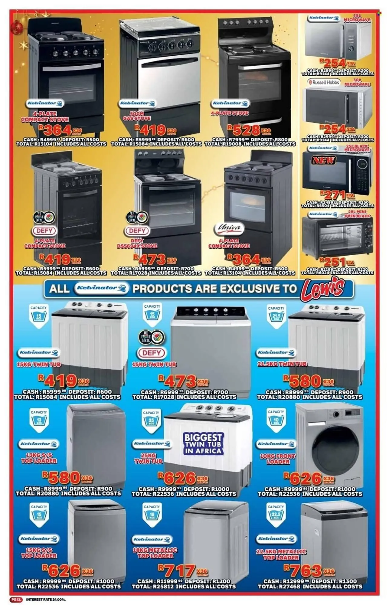 Lewis catalogue from 8 December to 4 January 2026 - Catalogue Page 12