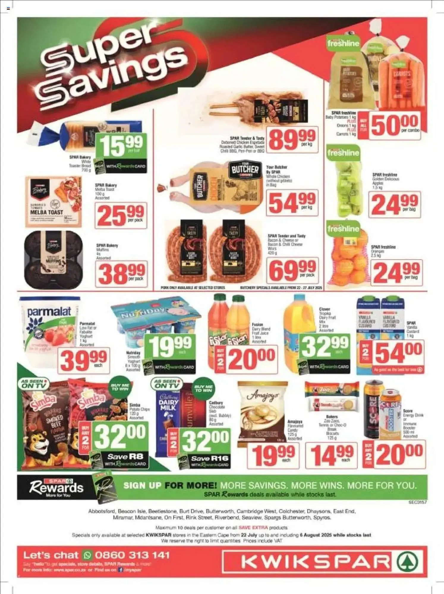 KwikSpar catalogue from 22 July to 6 August 2025 - Catalogue Page 4