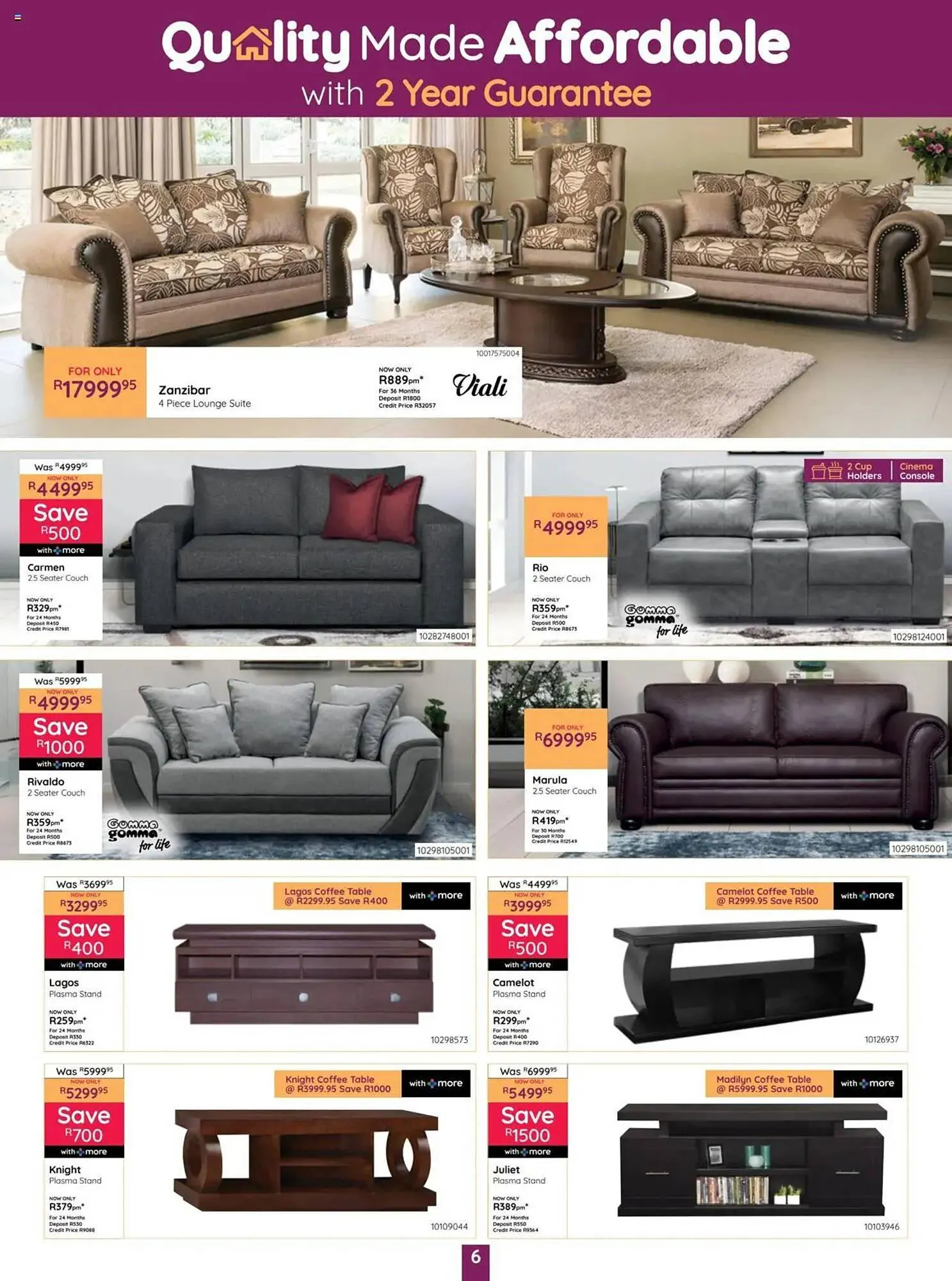 Bradlows catalogue from 20 January to 16 February 2025 - Catalogue Page 6