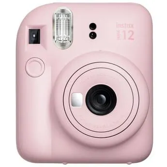Fujifilm Instax Mini 12 Instant Film Camera (Blossom Pink)