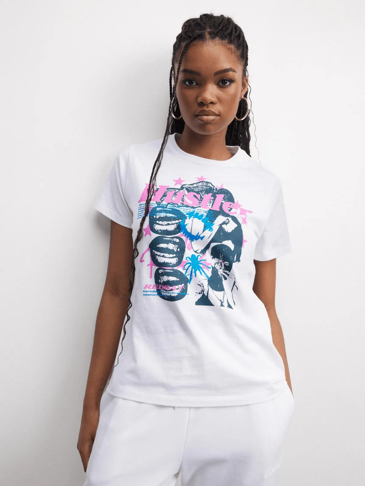 Redbat Women's White T-Shirt