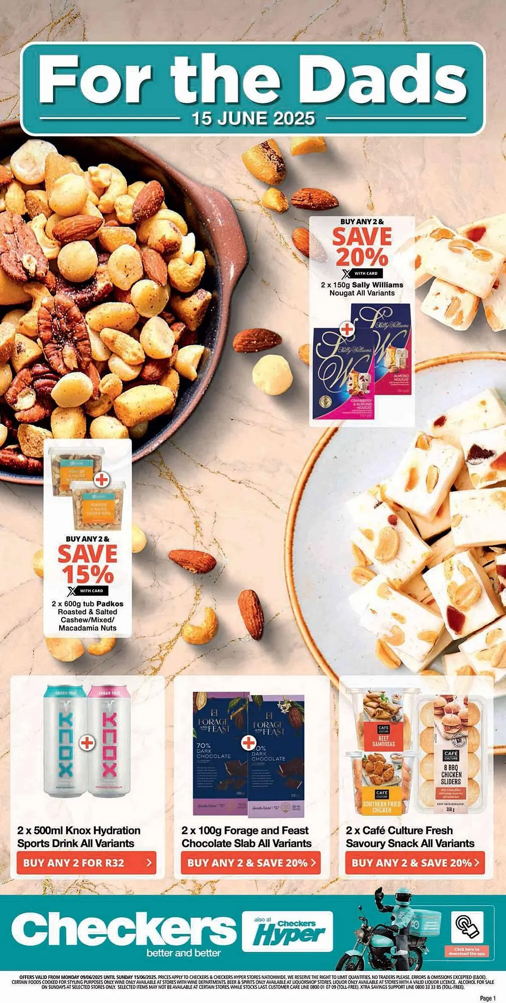 Checkers catalogue from 9 June to 15 June 2025 - Catalogue Page 1