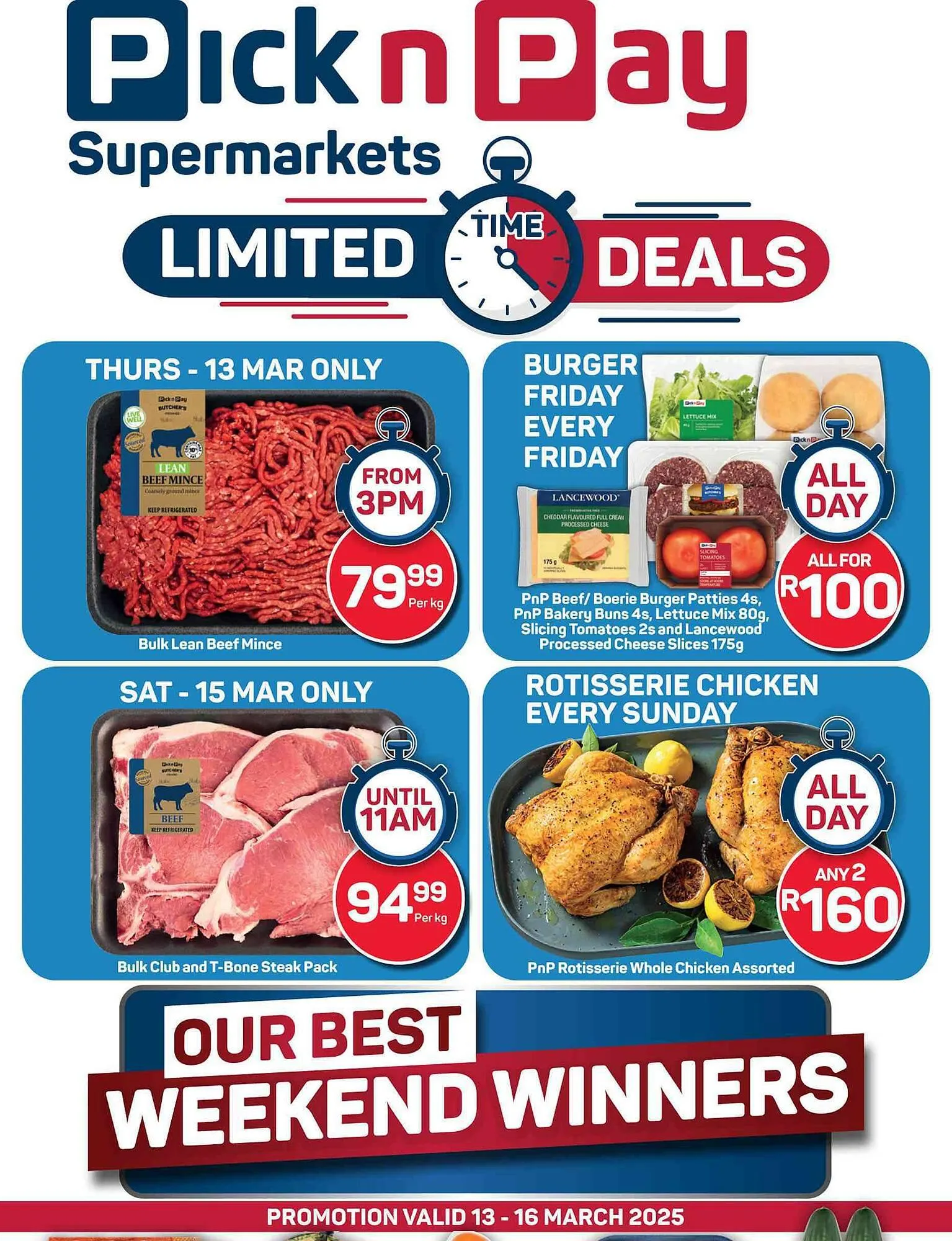 Pick n Pay catalogue from 13 March to 16 March 2025 - Catalogue Page 1