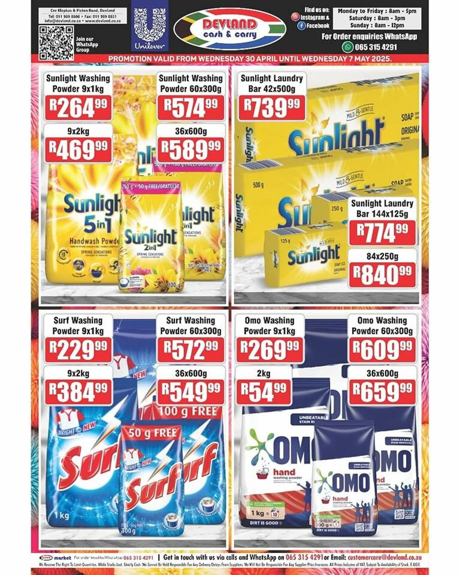 Devland Cash And Carry catalogue from 30 April to 7 May 2025 - Catalogue Page 1
