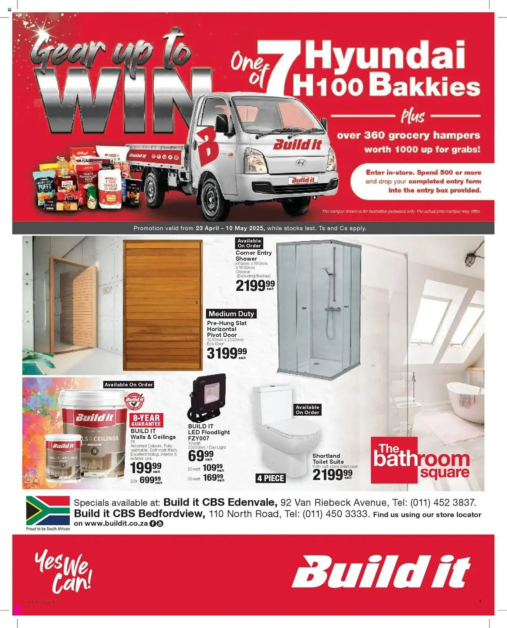 Build It catalogue from 23 April to 10 May 2025 - Catalogue Page 1