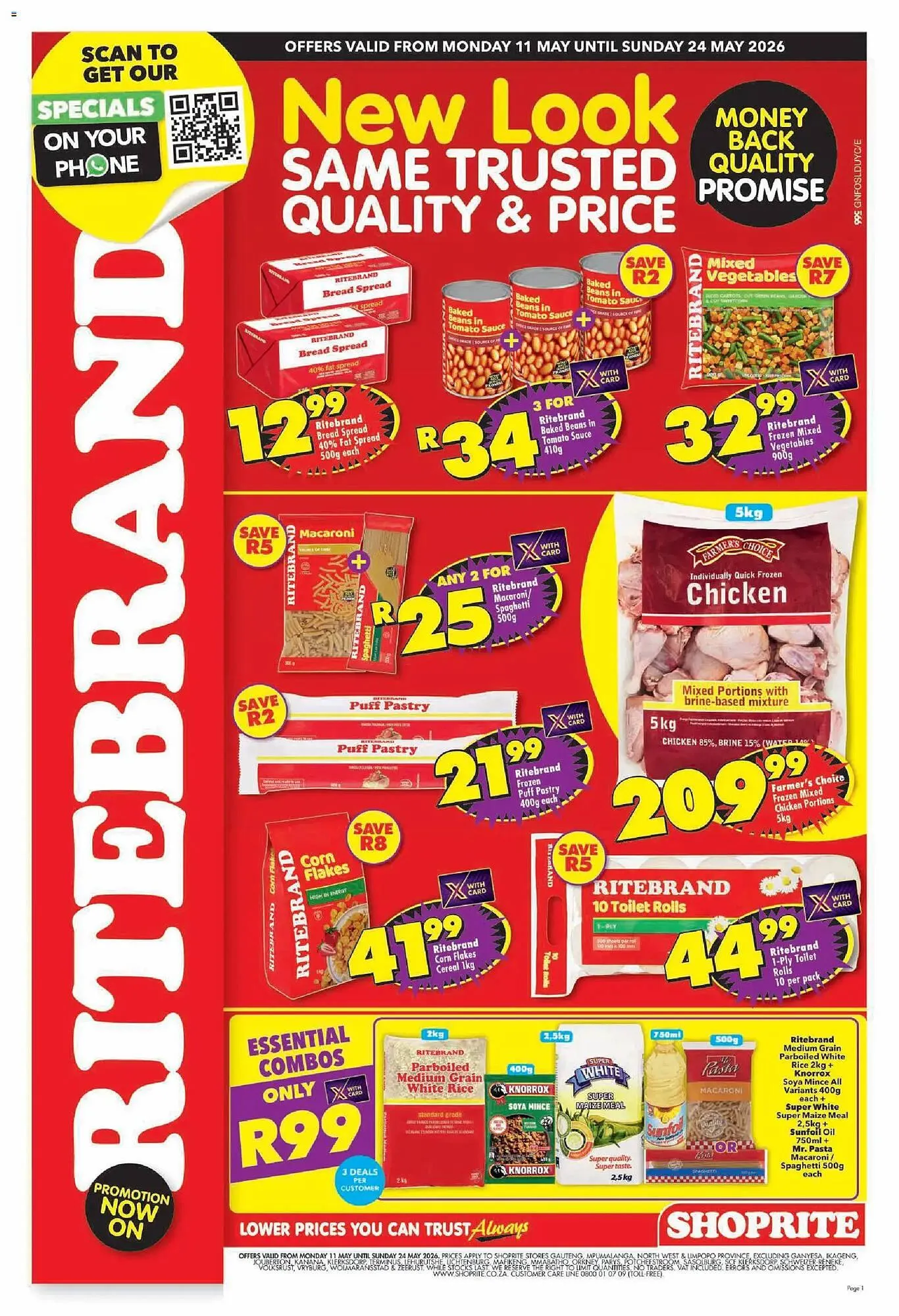 Shoprite catalogue from 11 May to 24 May 2026 - Catalogue Page 1