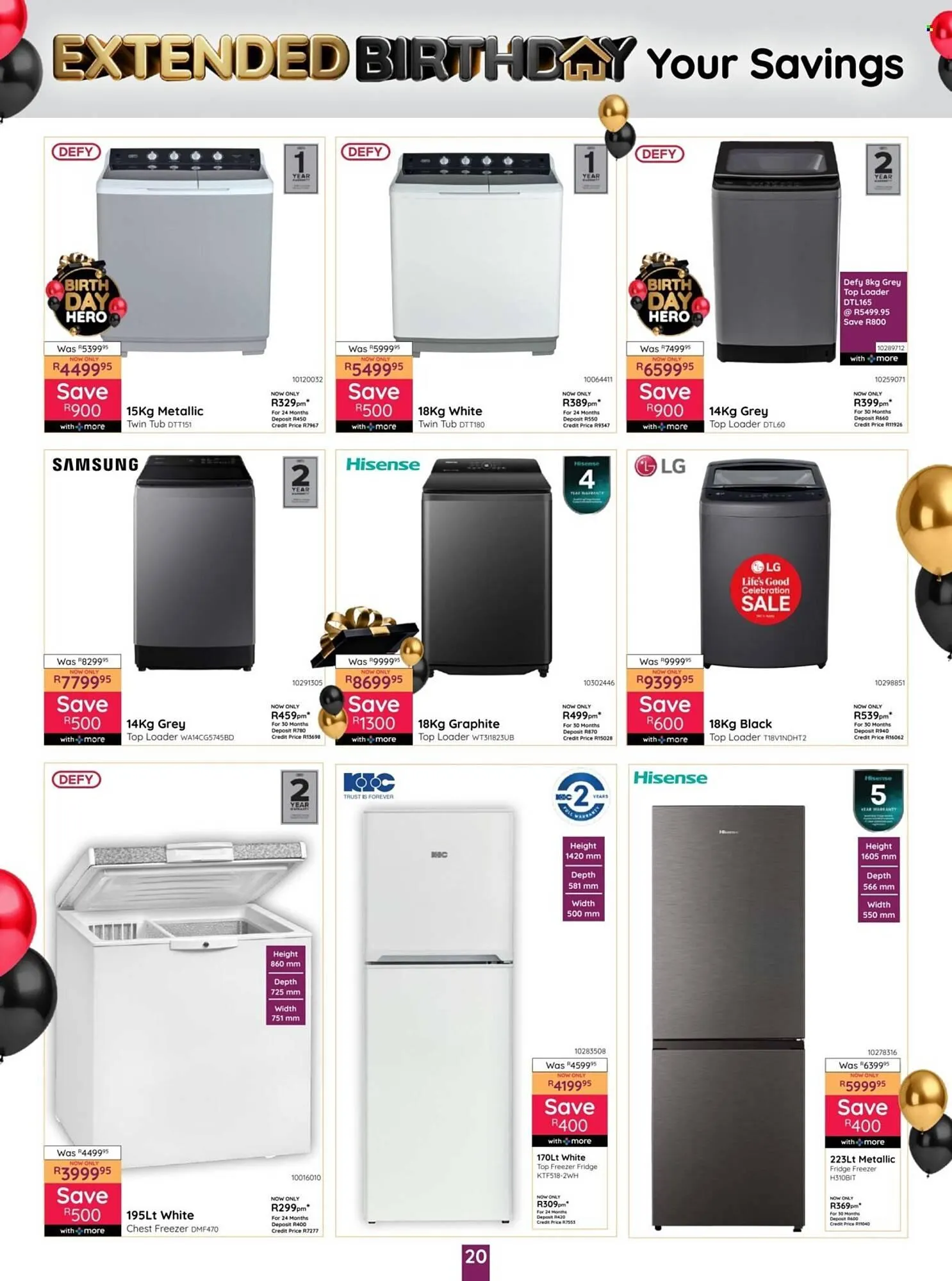 Bradlows catalogue from 19 June to 16 July 2025 - Catalogue Page 20