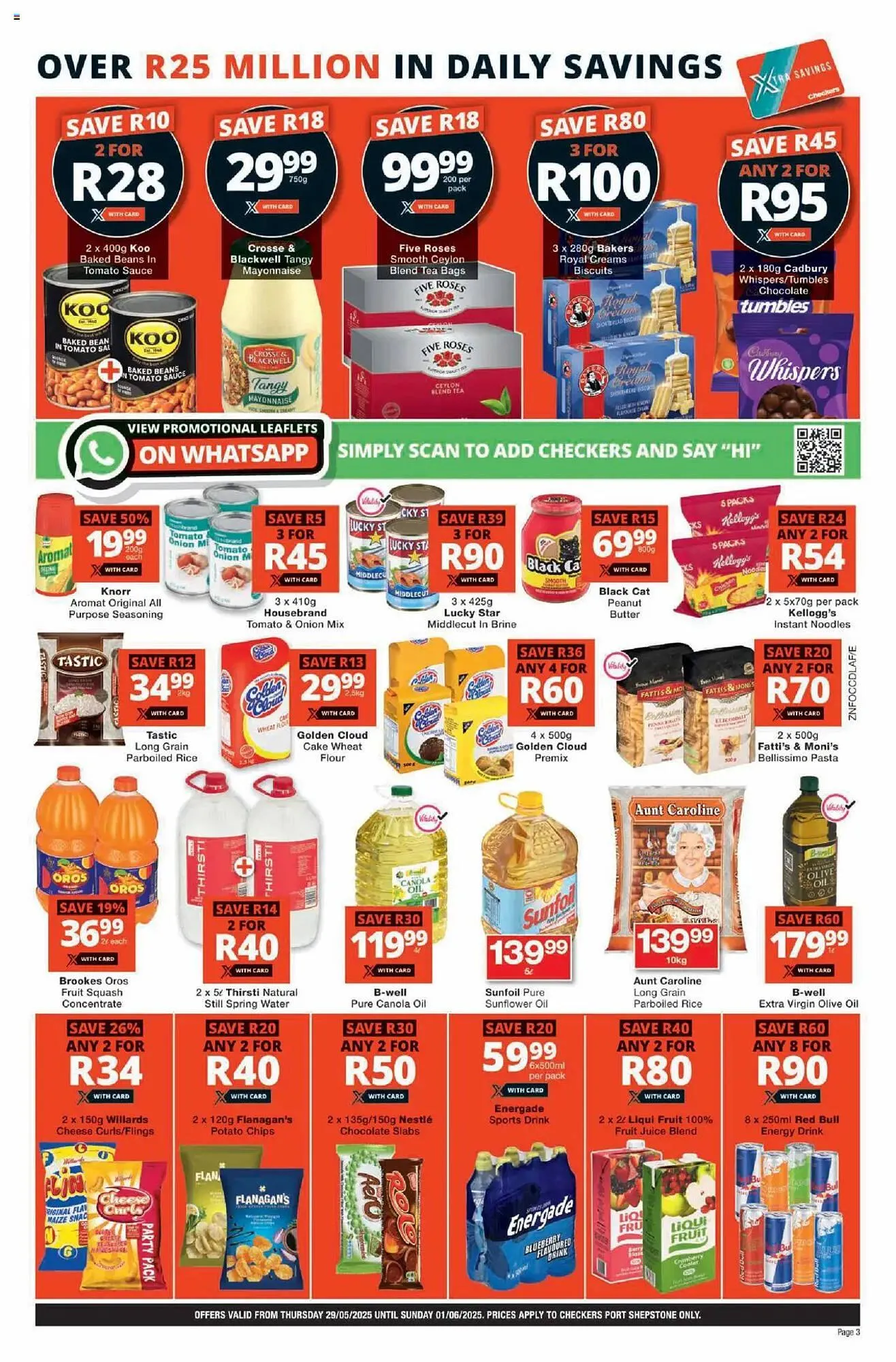 Checkers catalogue from 29 May to 1 June 2025 - Catalogue Page 3