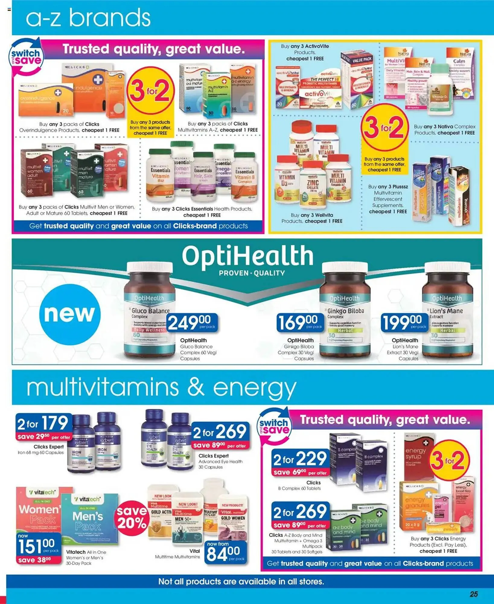 Clicks catalogue from 20 March to 9 April 2025 - Catalogue Page 25