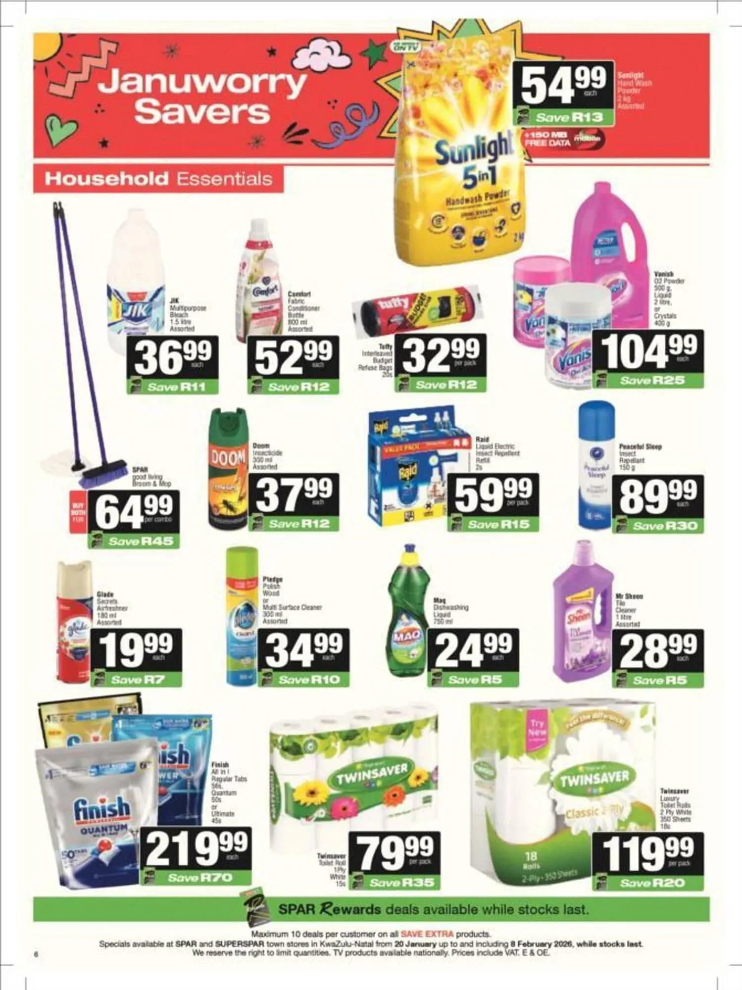 Spar catalogue from 20 January to 8 February 2026 - Catalogue Page 6