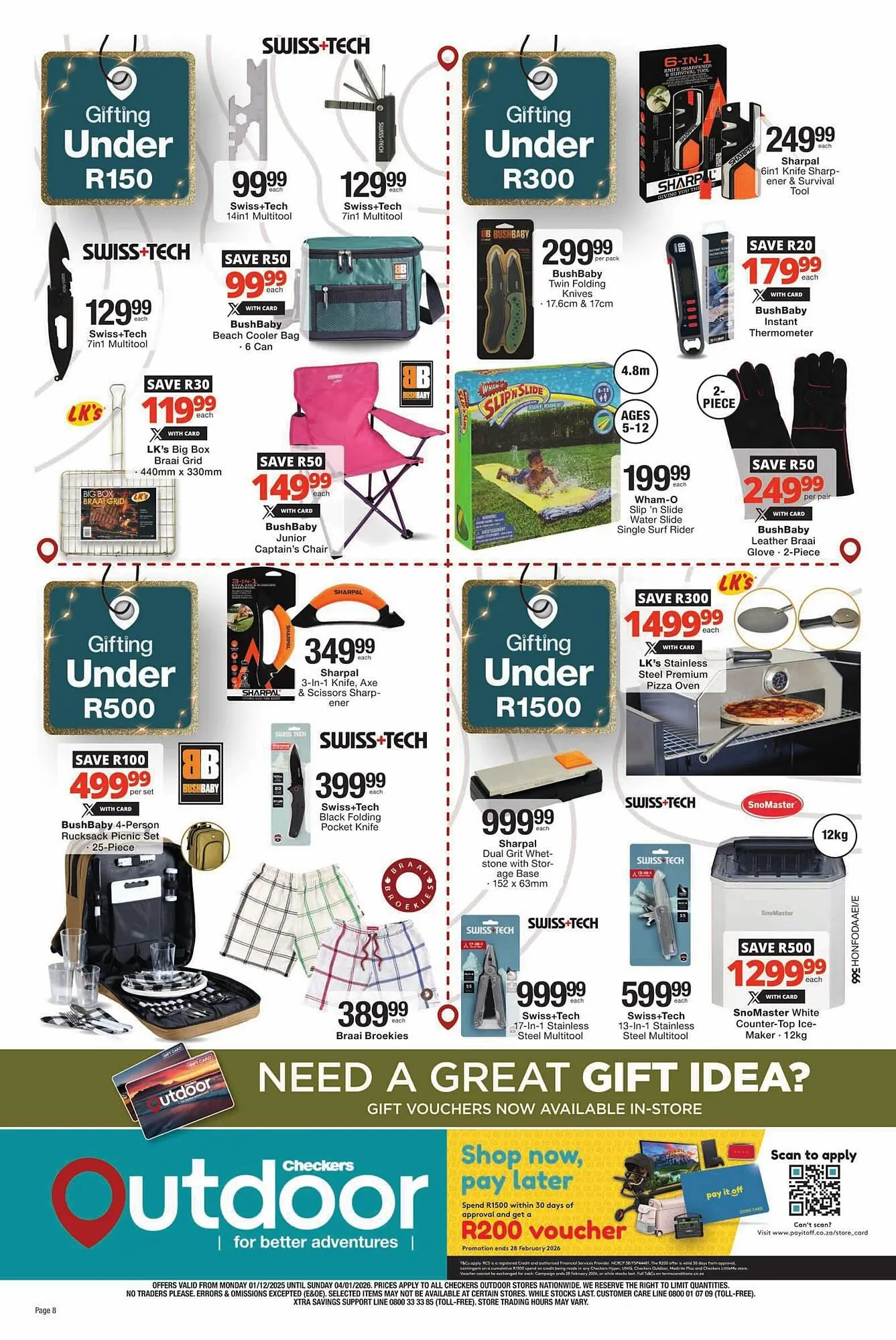 Checkers catalogue from 1 December to 4 January 2026 - Catalogue Page 8