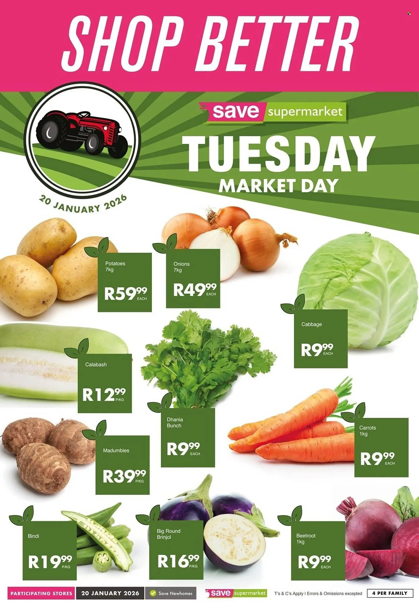 Save catalogue from 20 January to 20 January 2026 - Catalogue Page 1