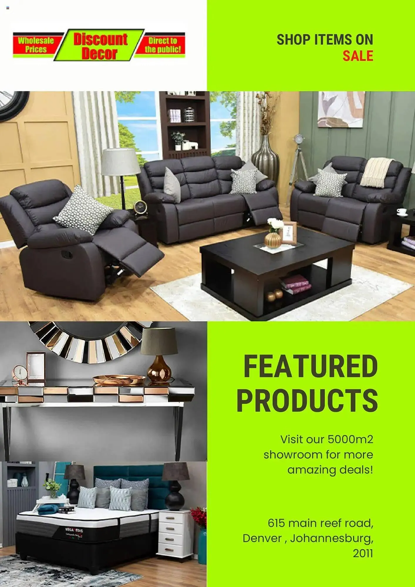 Discount Decor catalogue from 21 March to 4 April 2025 - Catalogue Page 1