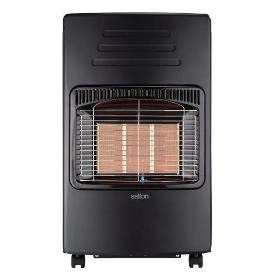Salton 3 Panel Gas Heater Charcoal 4.1KW