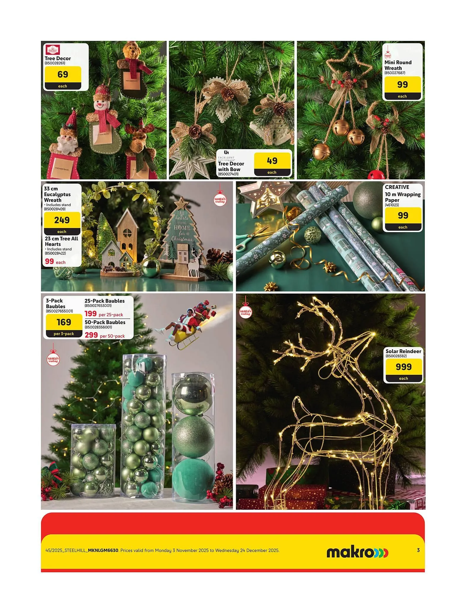 Makro catalogue from 3 November to 24 December 2025 - Catalogue Page 3
