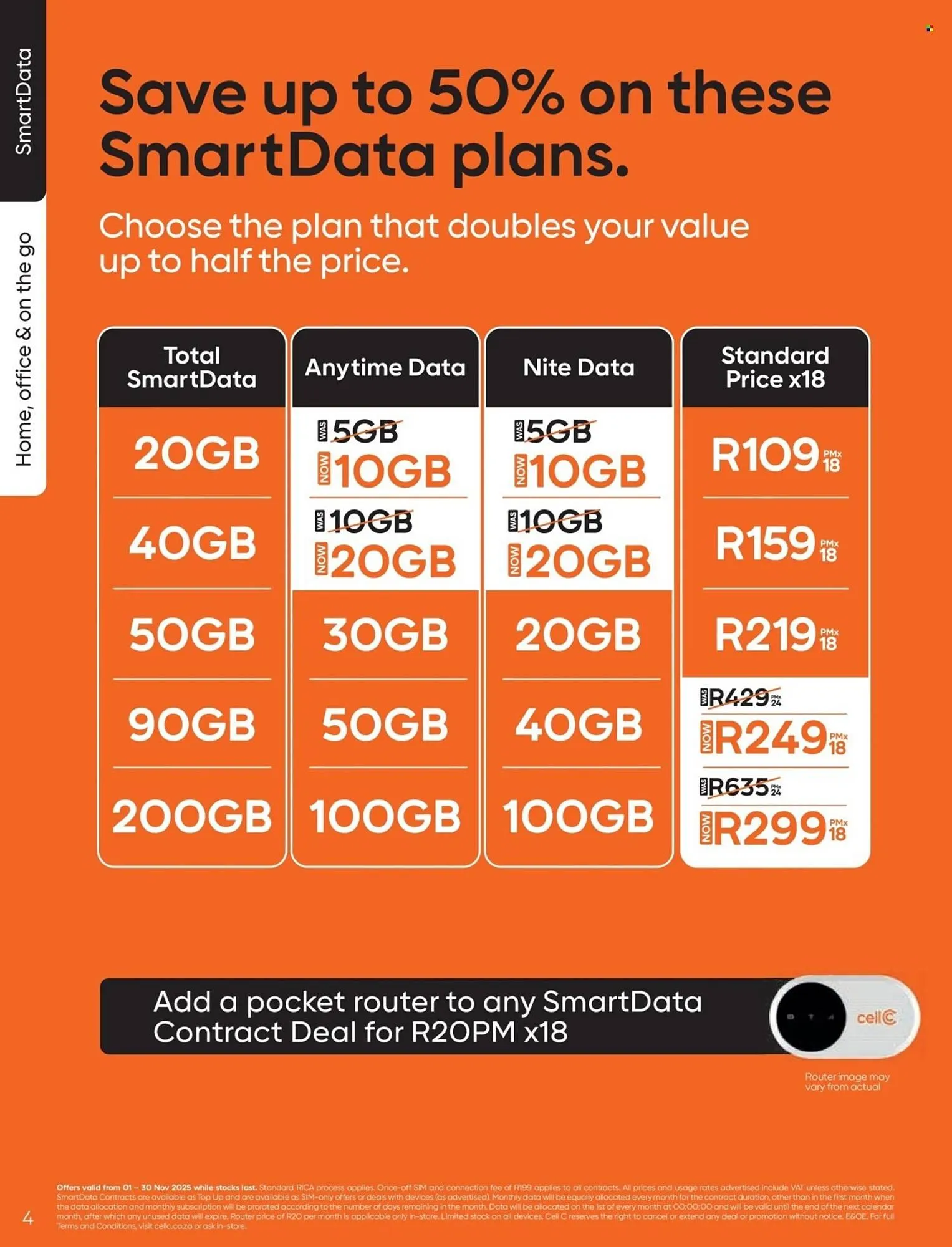 Cell C catalogue from 1 November to 30 November 2025 - Catalogue Page 6