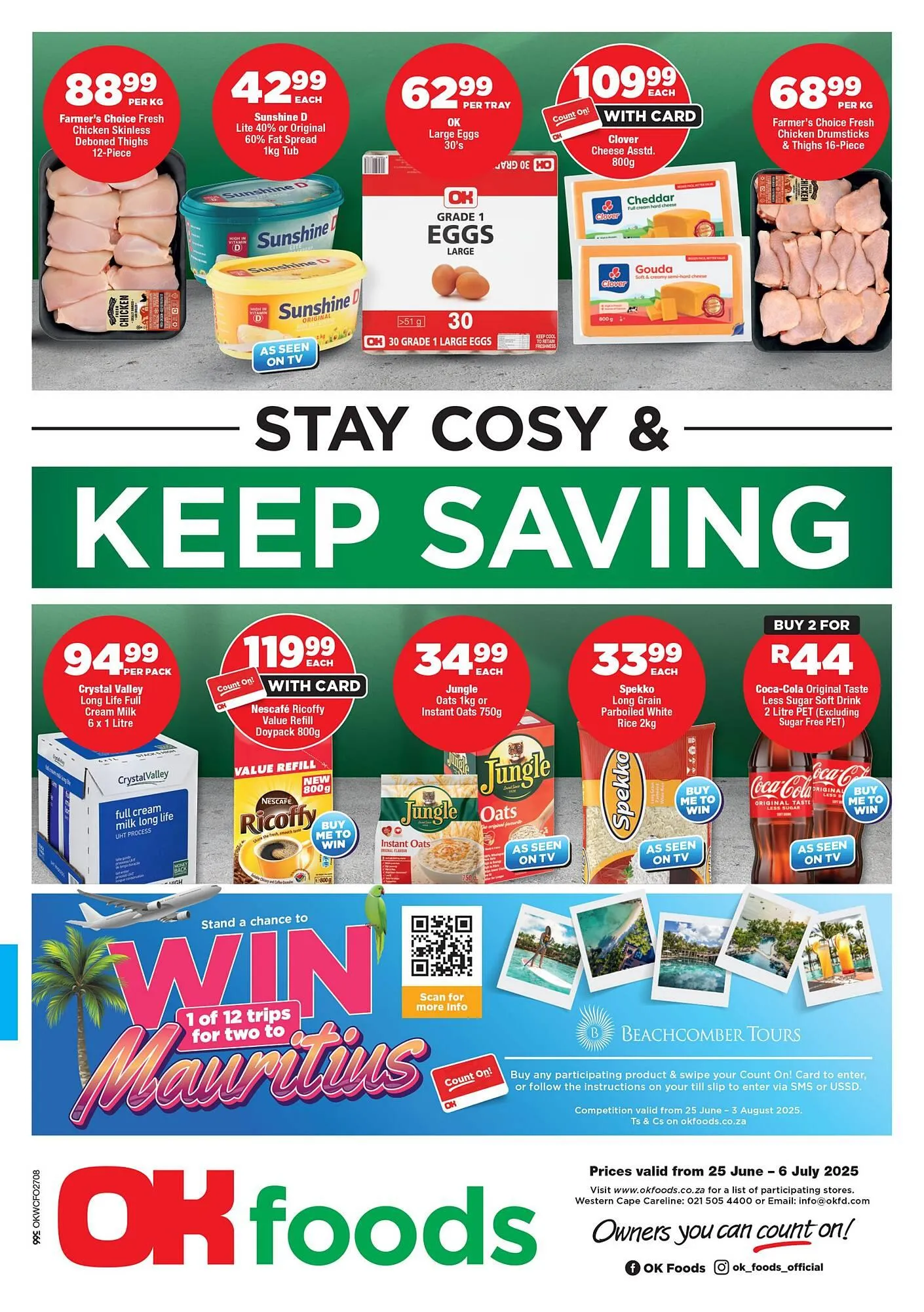 OK Foods catalogue from 25 June to 6 July 2025 - Catalogue Page 1