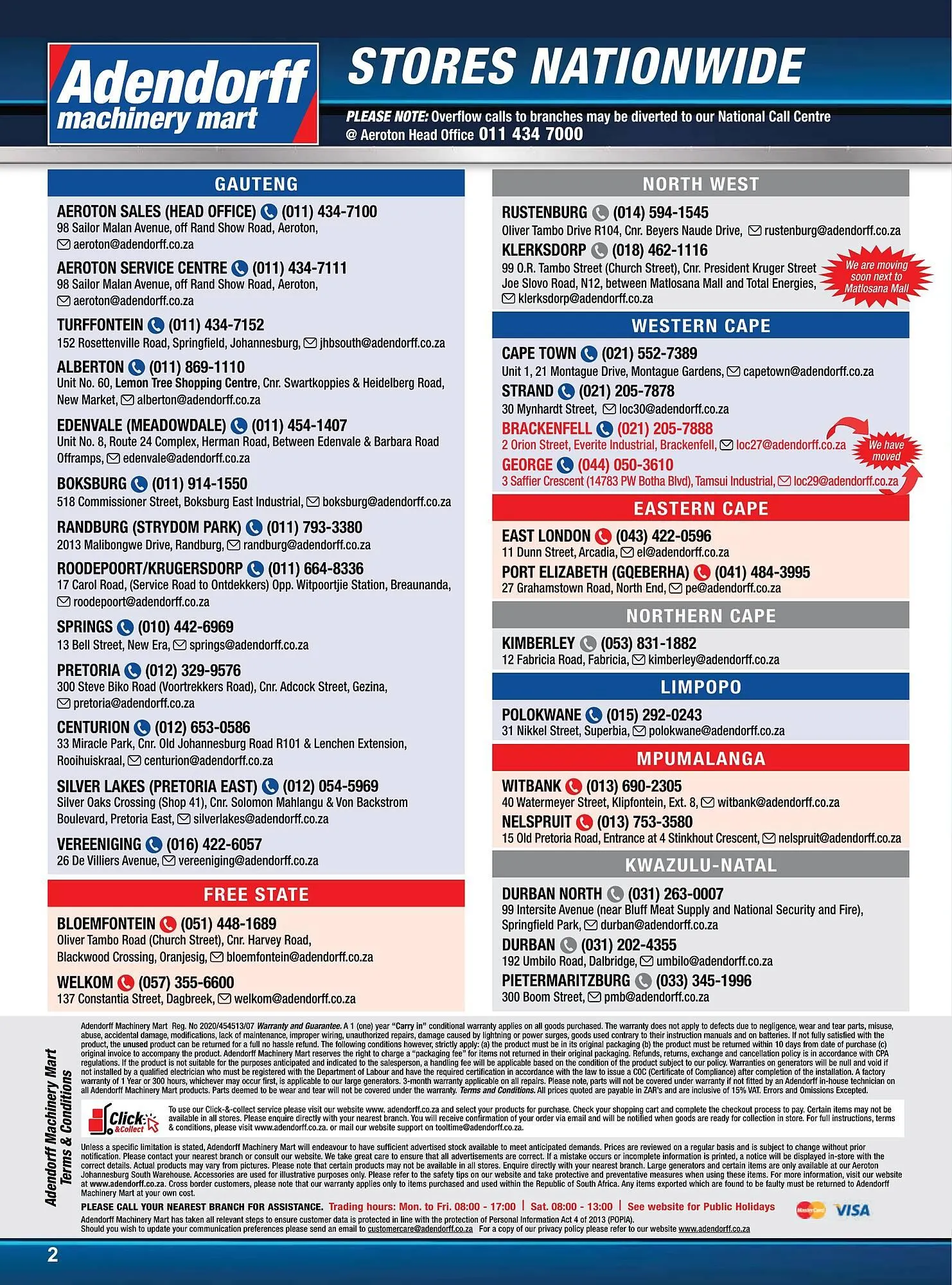 Adendorff Machinery Mart catalogue from 21 January to 1 February 2026 - Catalogue Page 4