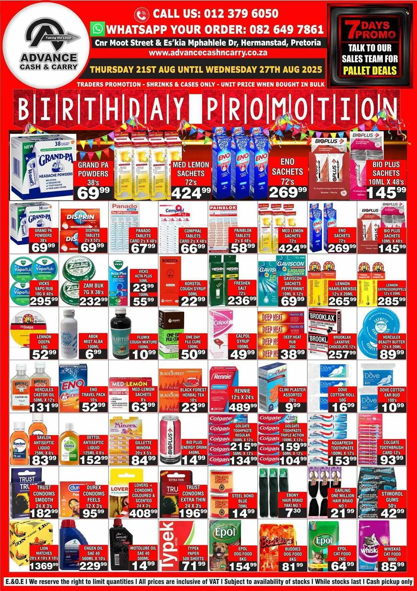 Advance Cash n Carry catalogue from 21 August to 27 August 2025 - Catalogue Page 5