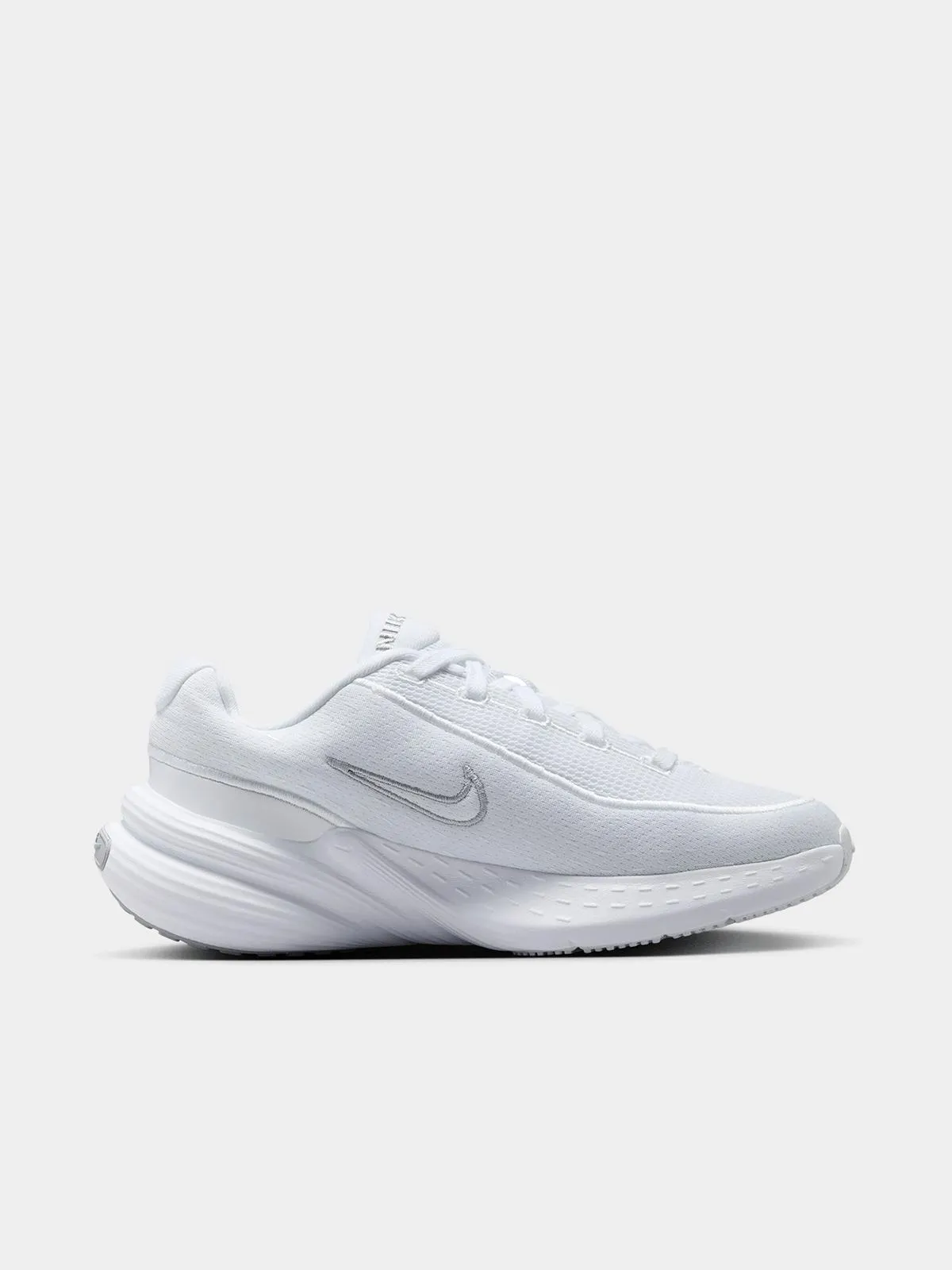 Nike Junior Grade-School Uplift White/Grey Running Shoes