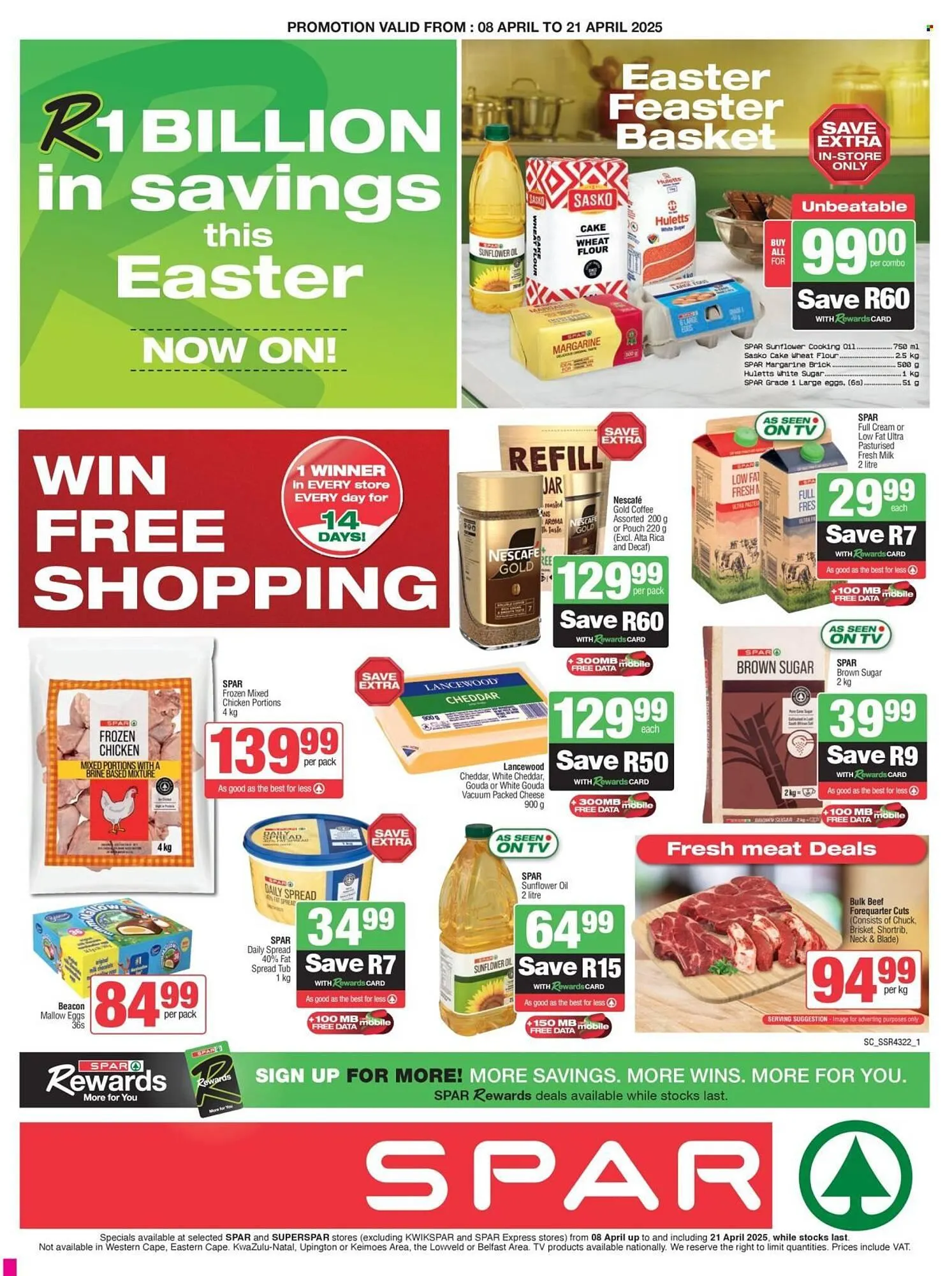 Spar catalogue from 8 April to 21 April 2025 - Catalogue Page 1