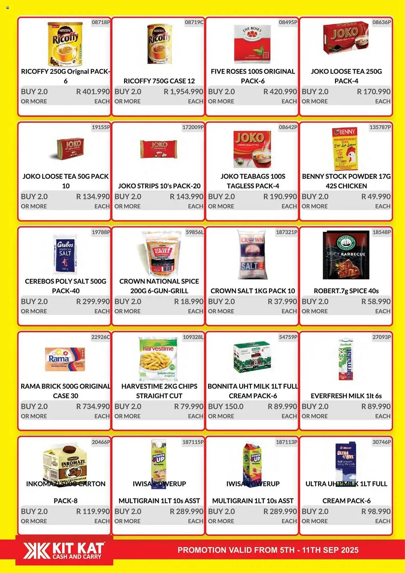 KitKat Cash and Carry catalogue from 5 September to 11 September 2025 - Catalogue Page 12