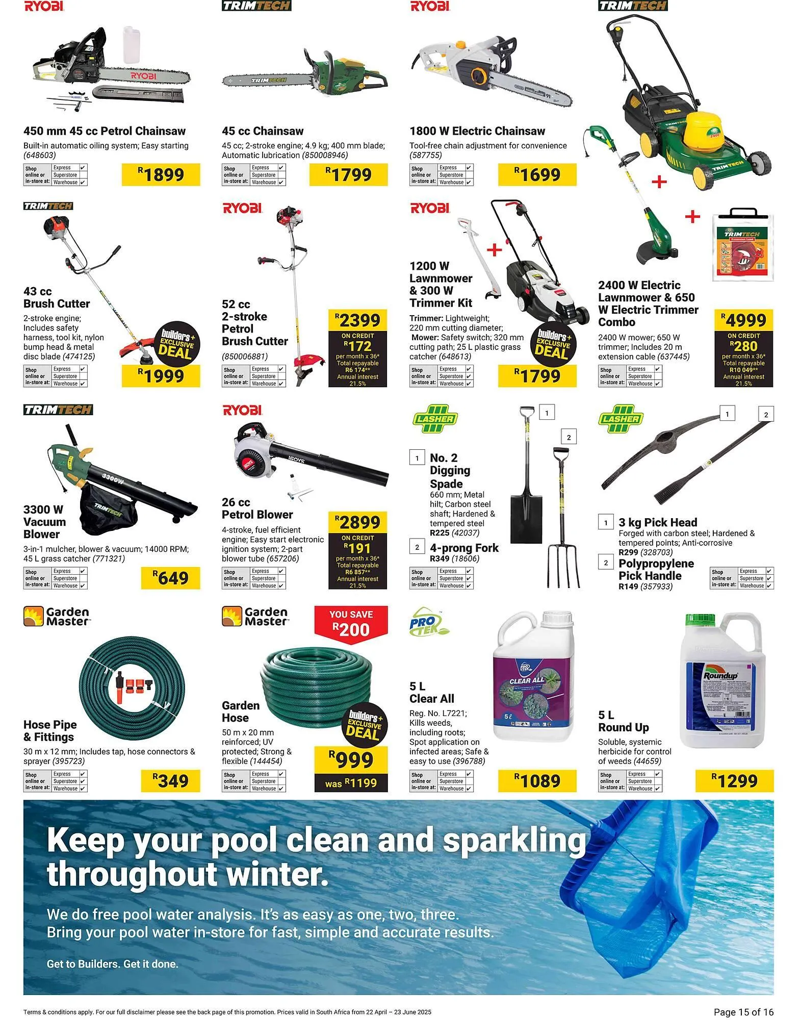Builders Warehouse catalogue from 22 April to 23 June 2025 - Catalogue Page 11